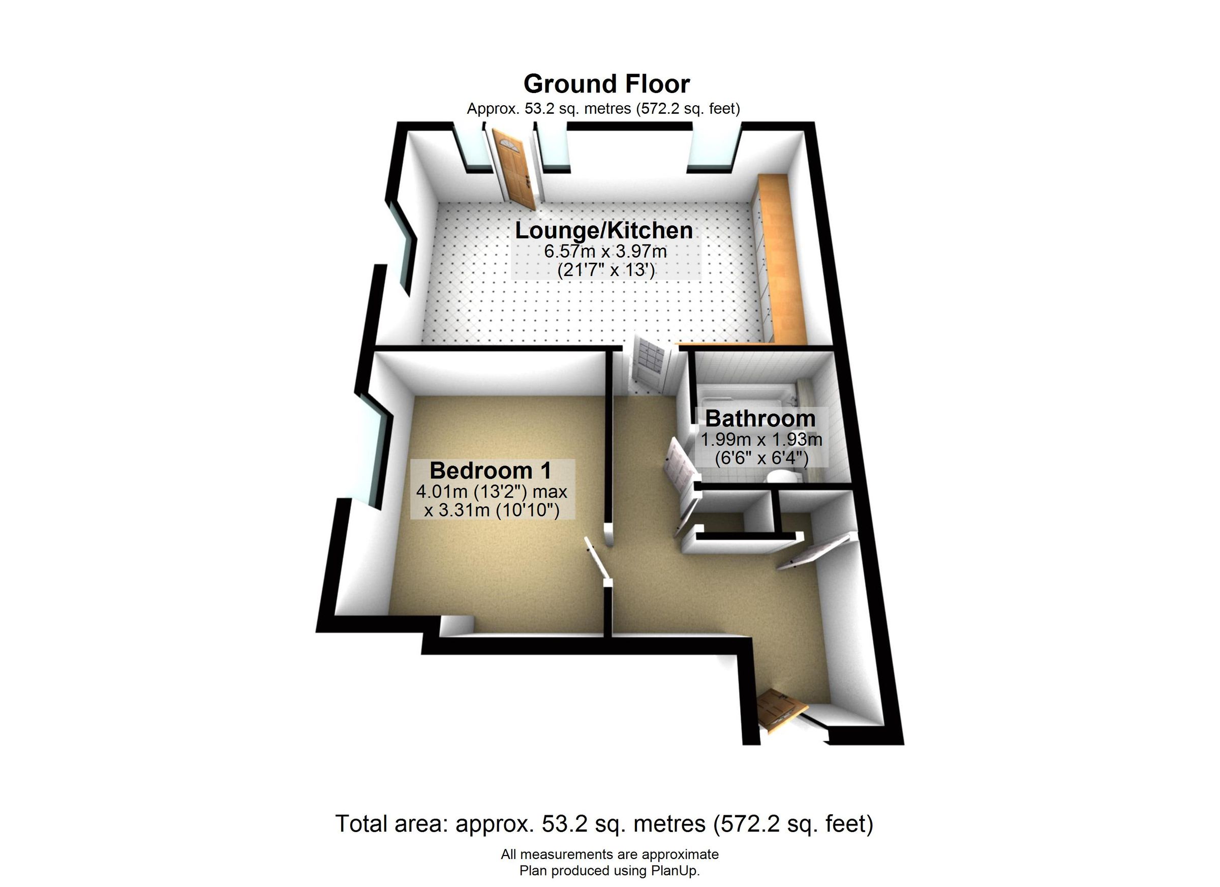 New home, 1 bed flat for sale in High Street, Eckington, Sheffield S21