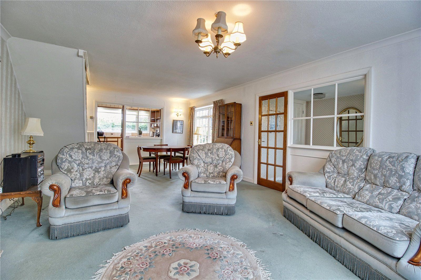 3 bed linkdetached house for sale in Hall Park Avenue, Horsforth