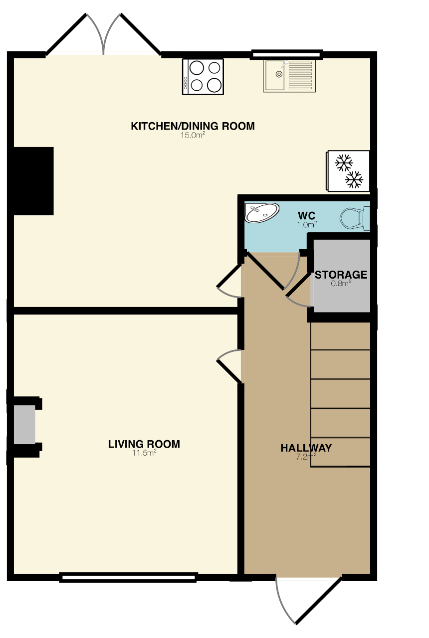 3 bed terraced house for sale in Spring Gardens, Elm Park, Essex RM12 Zoopla