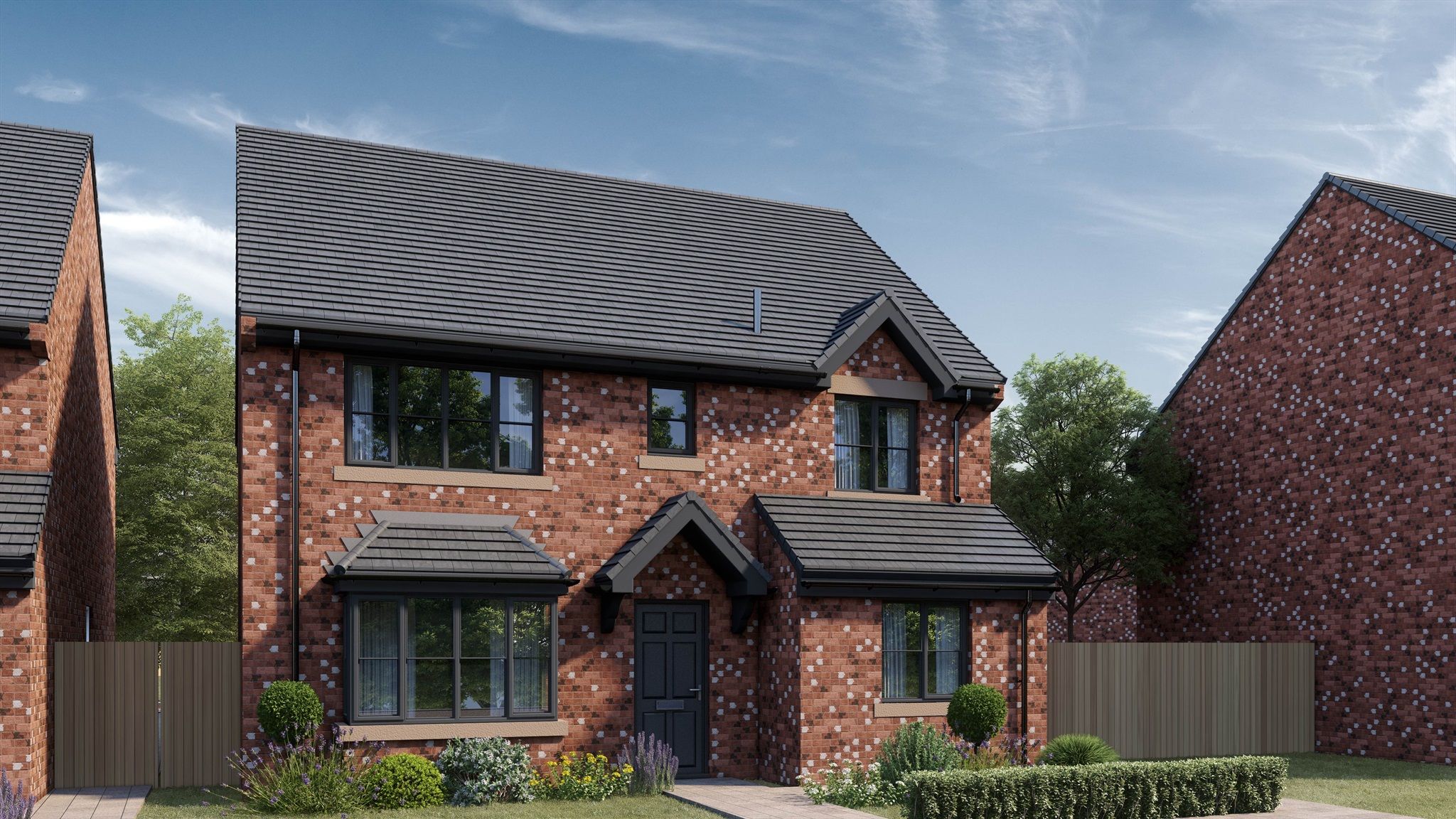 New home, 4 bed detached house for sale in Bramwell Court, Off Bramwell