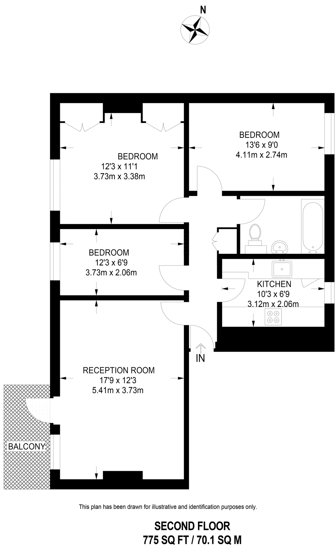 3 bed flat to rent in Sheen Court, Richmond TW10 Zoopla