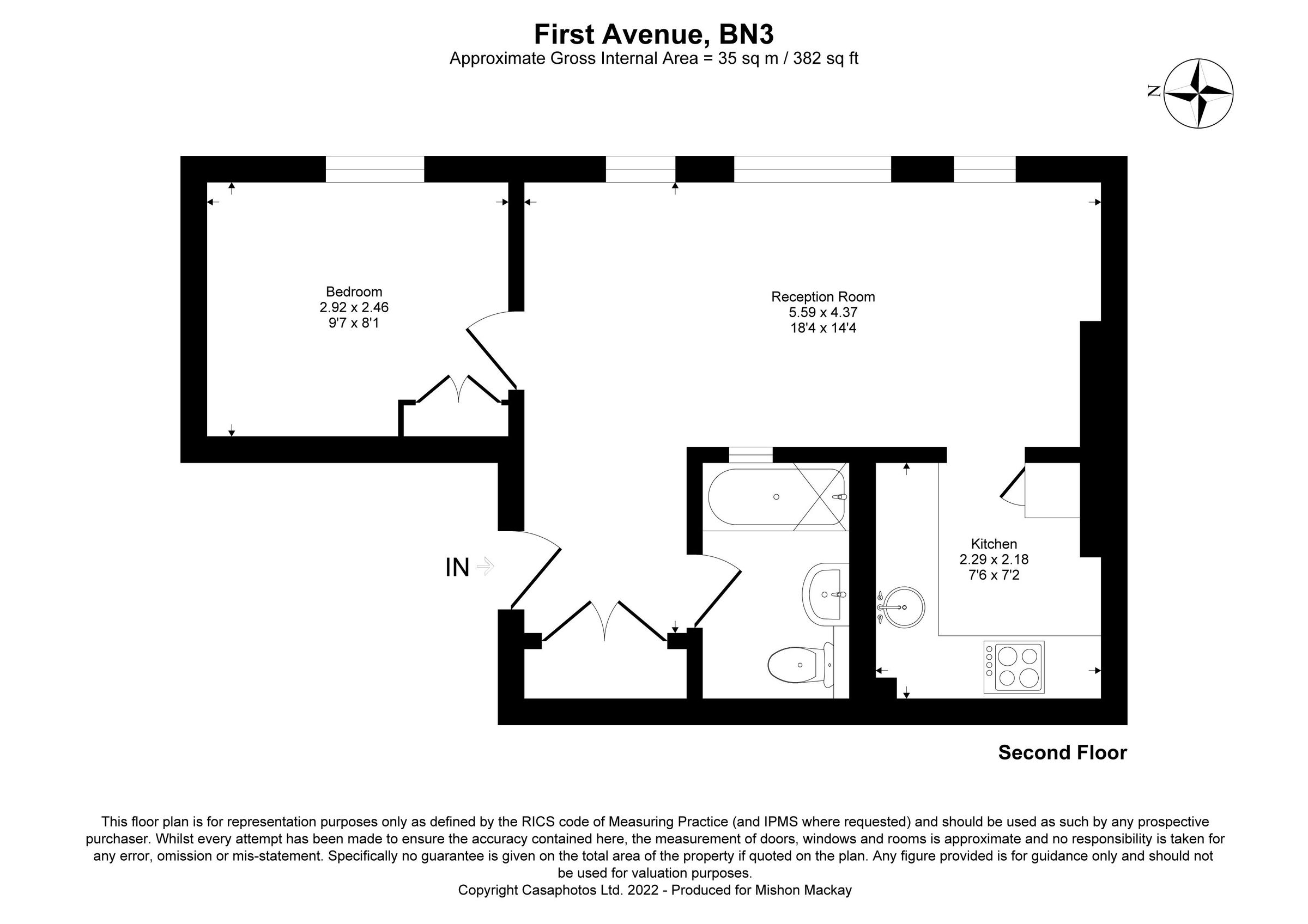 1 bed flat for sale in First Avenue, Hove BN3 Zoopla