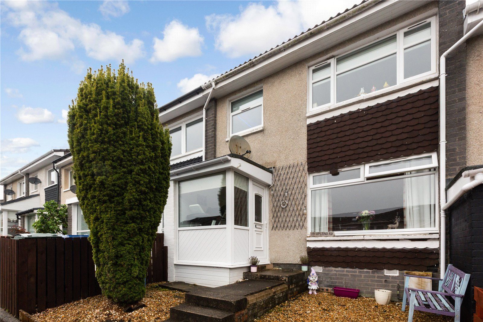 3 bed terraced house for sale in Upland Road, Garelochhead, Helensburgh