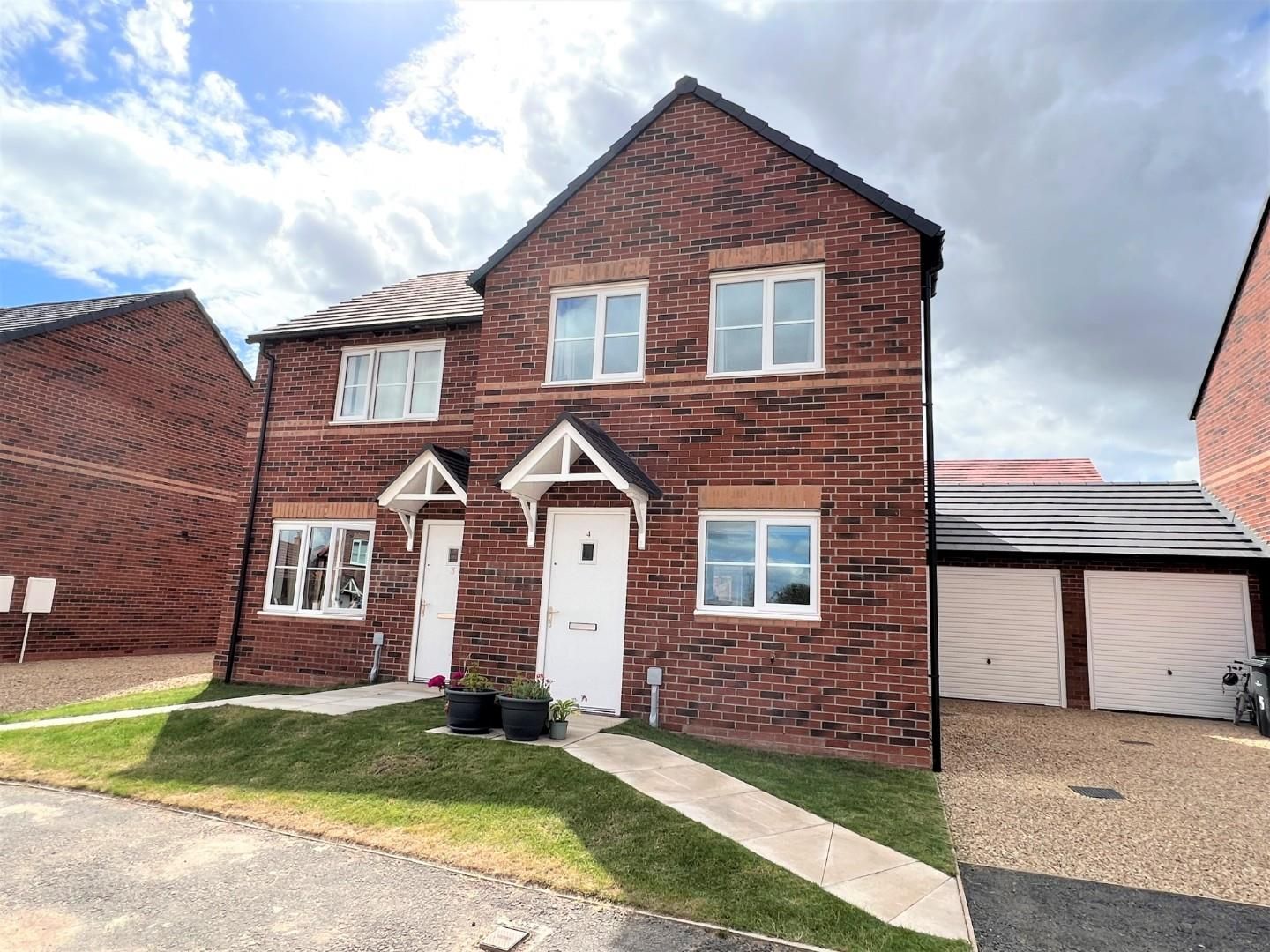 3 bed semidetached house for sale in Field Court, Milfield, Wooler