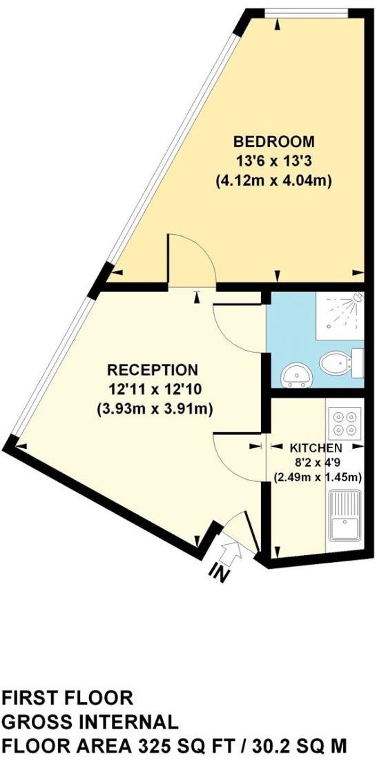 1 bed flat to rent in Great Eastern Street, London, Shoreditch EC2A