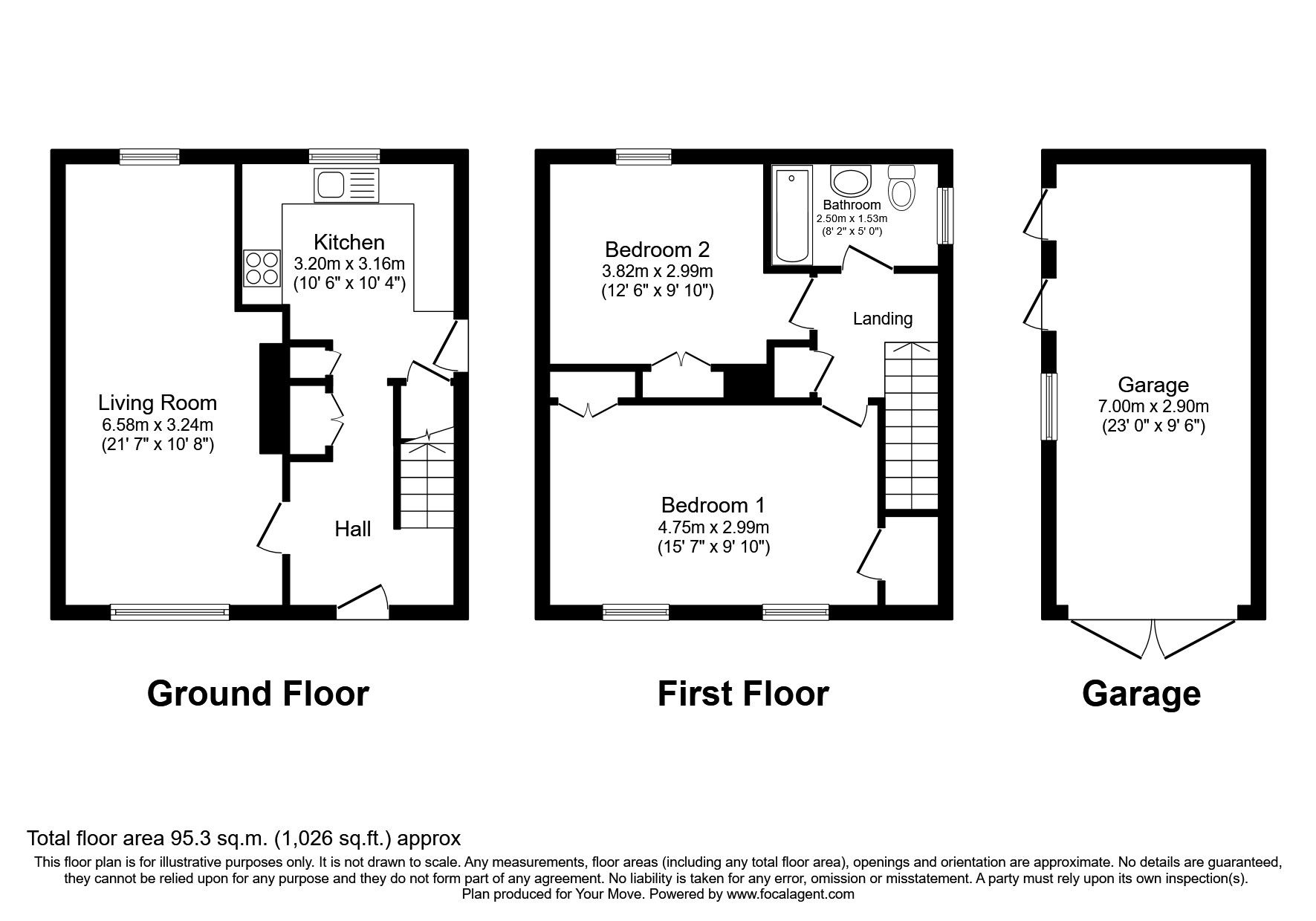2 bed semidetached house for sale in Burns Avenue, Armadale, Bathgate