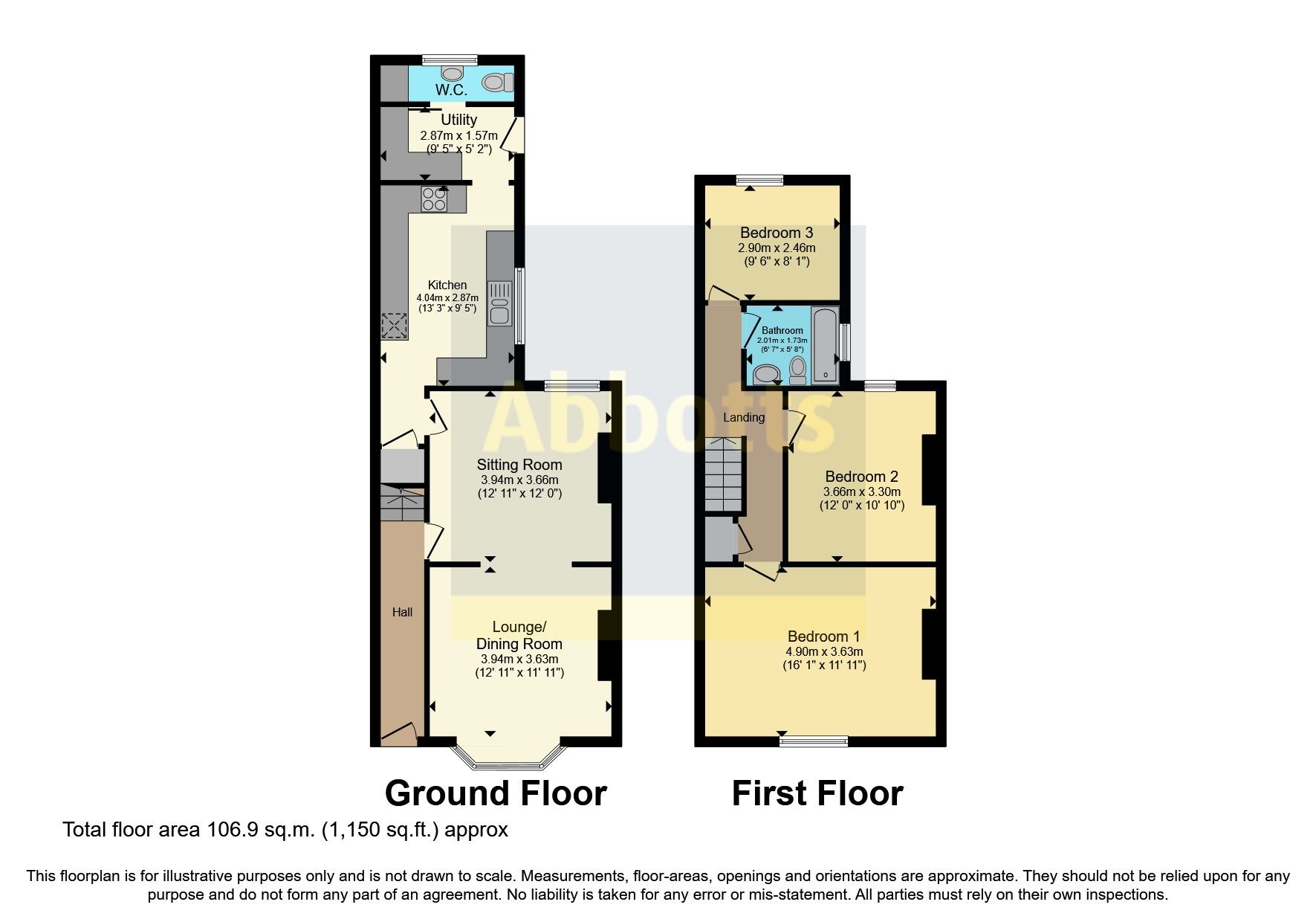 3 bed terraced house for sale in Rosebery Avenue, Gaywood, King's Lynn