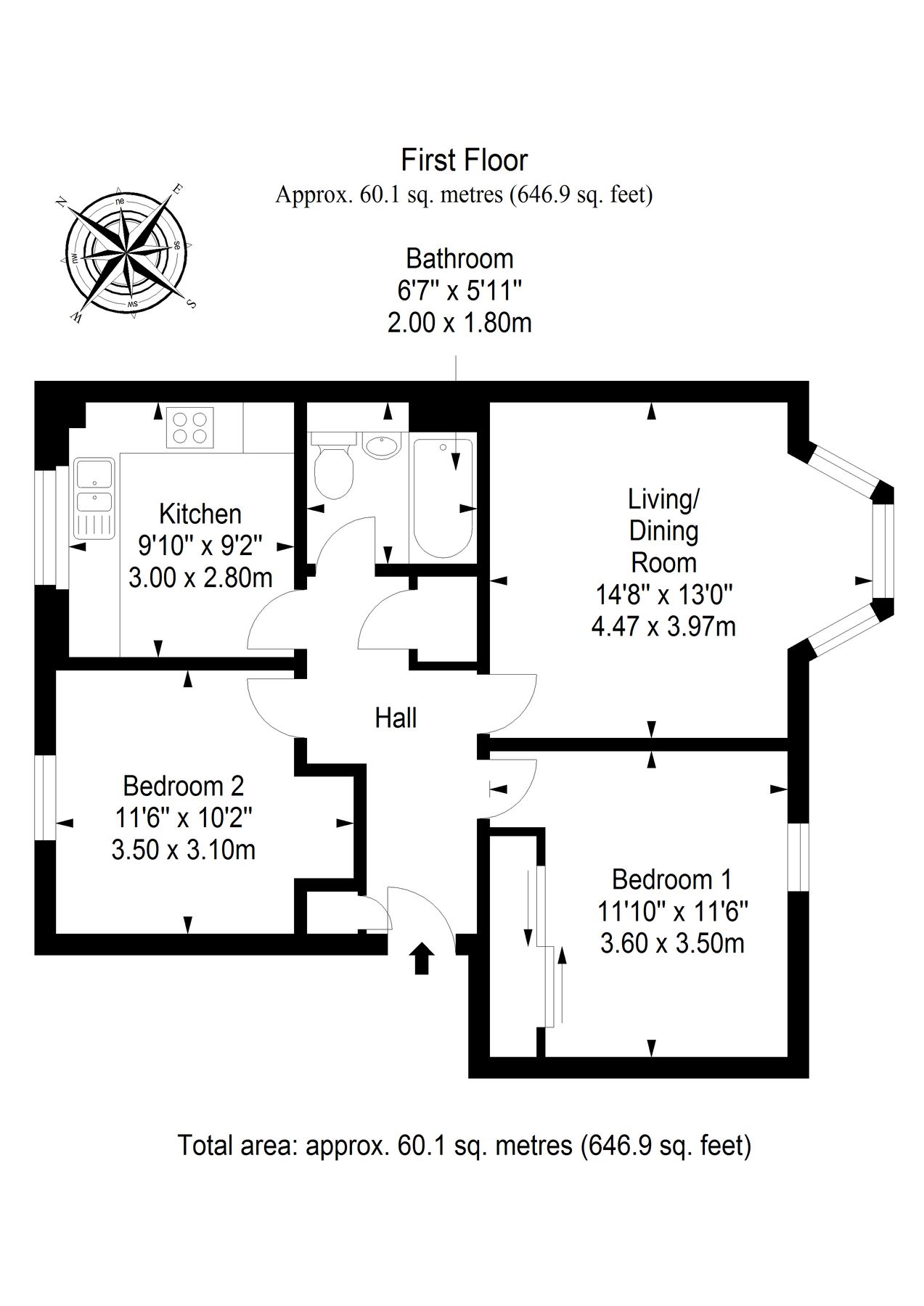 2 bed flat for sale in 3/3 Duff Road, Edinburgh EH11 Zoopla