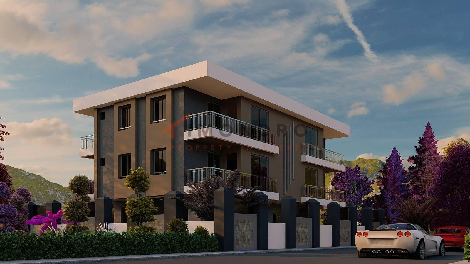 New home, 3 bed apartment for sale in Dosemealti, Antalya Province