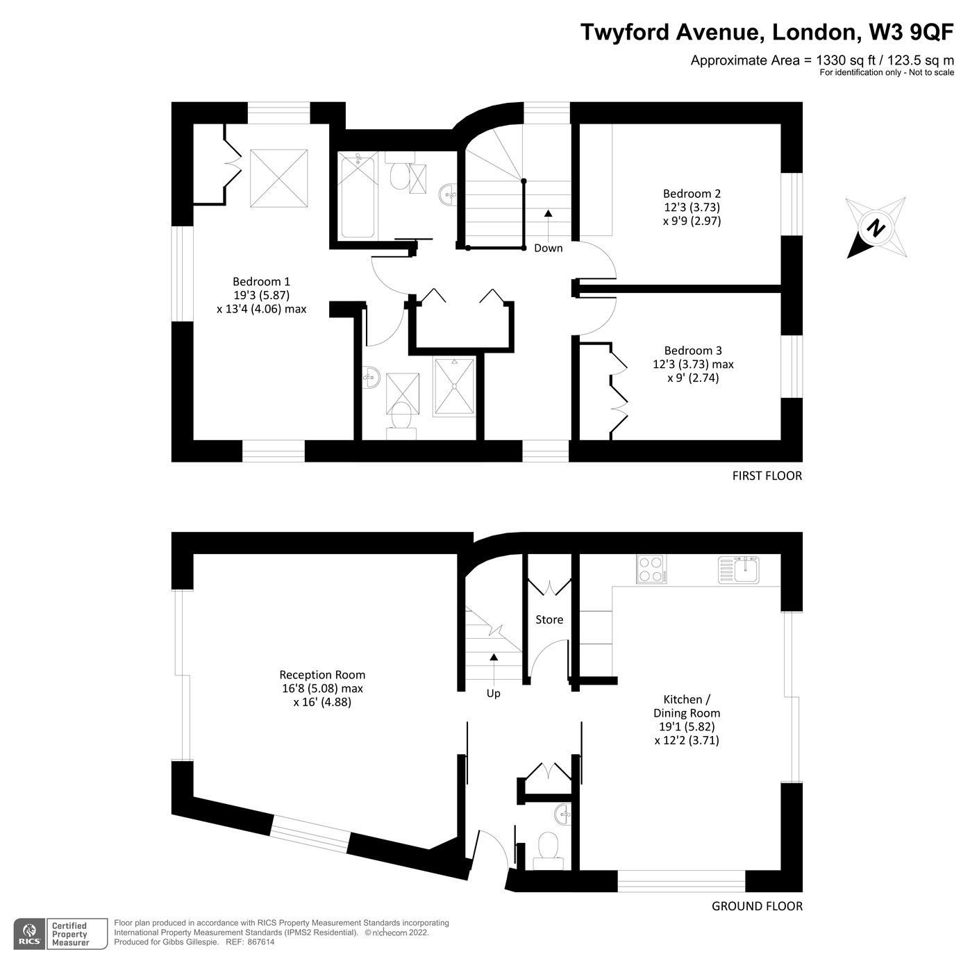 New home, 3 bed detached house for sale in Twyford Avenue, London W3 Zoopla