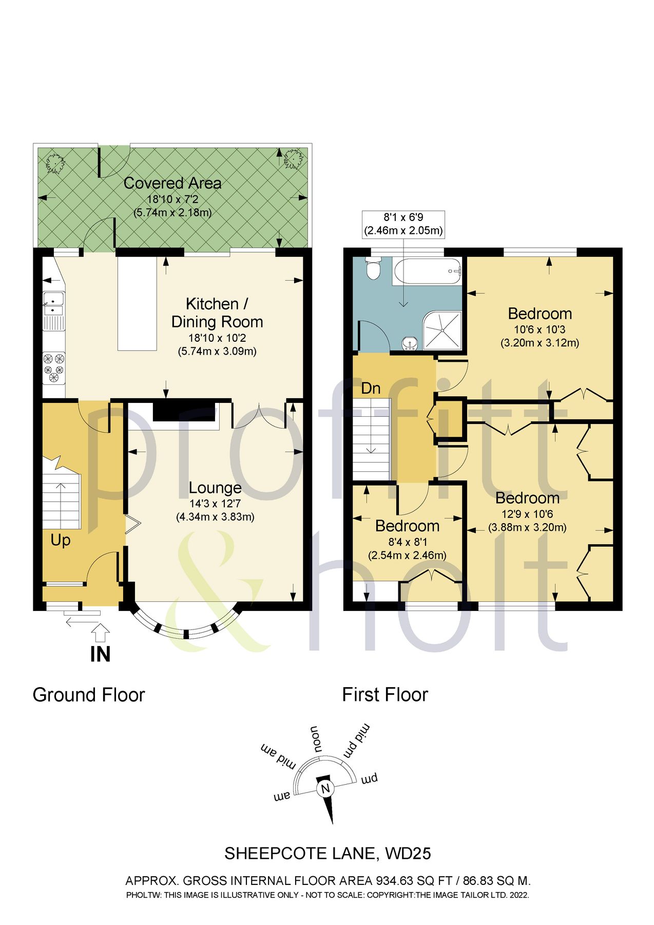3 bed terraced house for sale in Sheepcot Lane, Leavesden, Watford WD25