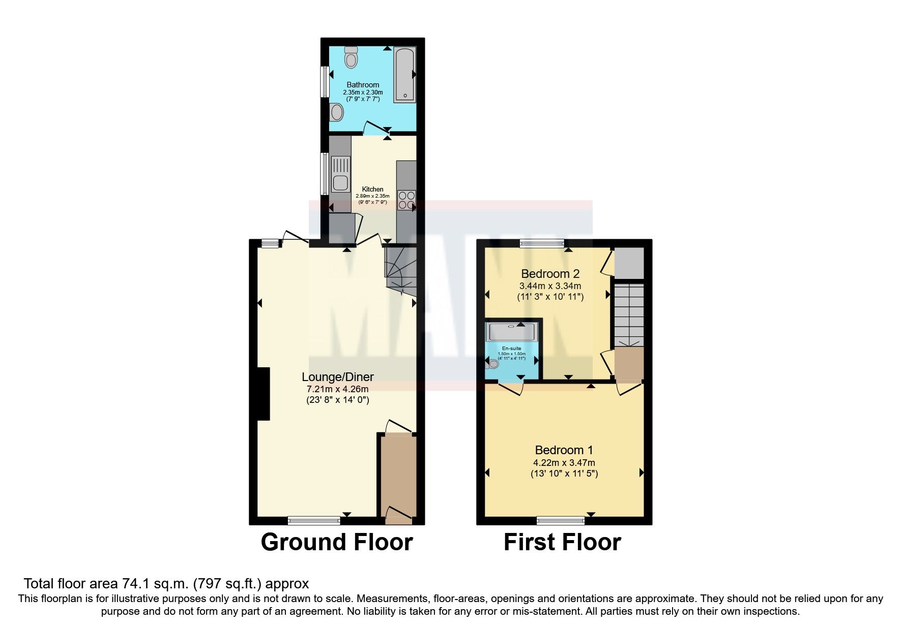 2 bed terraced house for sale in Mayfield Road, Gosport, Hampshire PO12