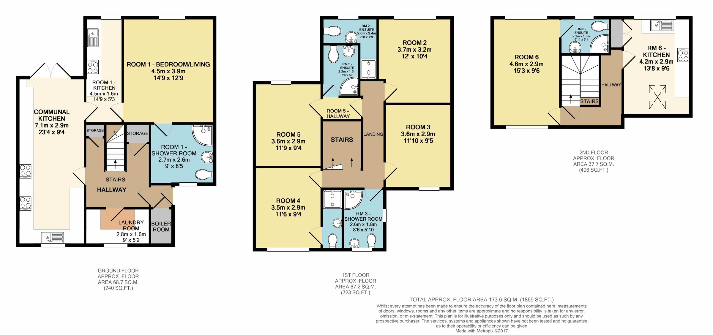 1 bed terraced house to rent in 27 Holmsley Walk, Woodlesford, Leeds