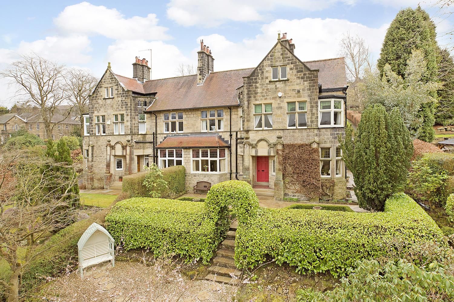 6 bed semidetached house for sale in Staveley, Grove Road, Ilkley LS29