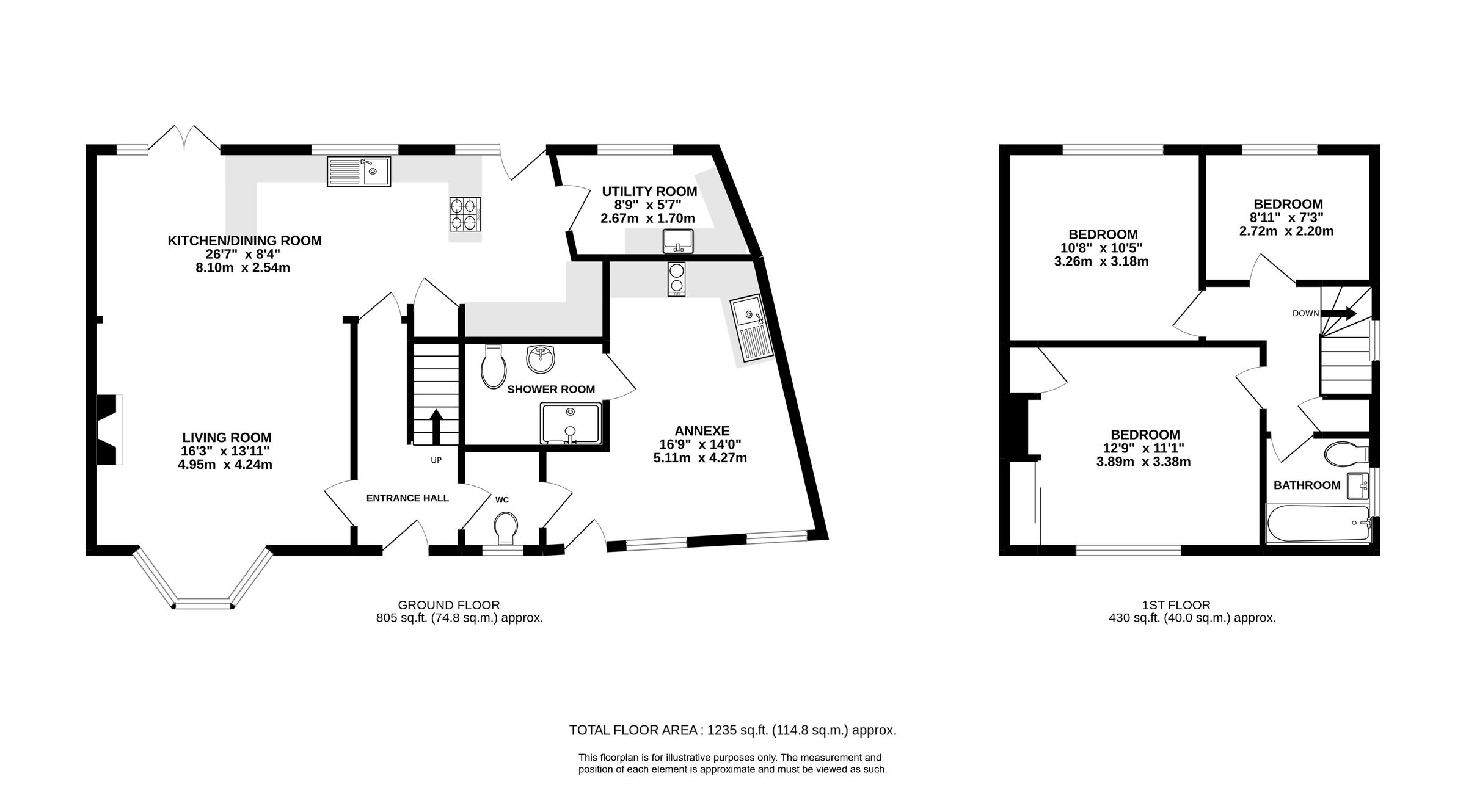 3 bed semidetached house for sale in Cole Green Lane, Welwyn Garden