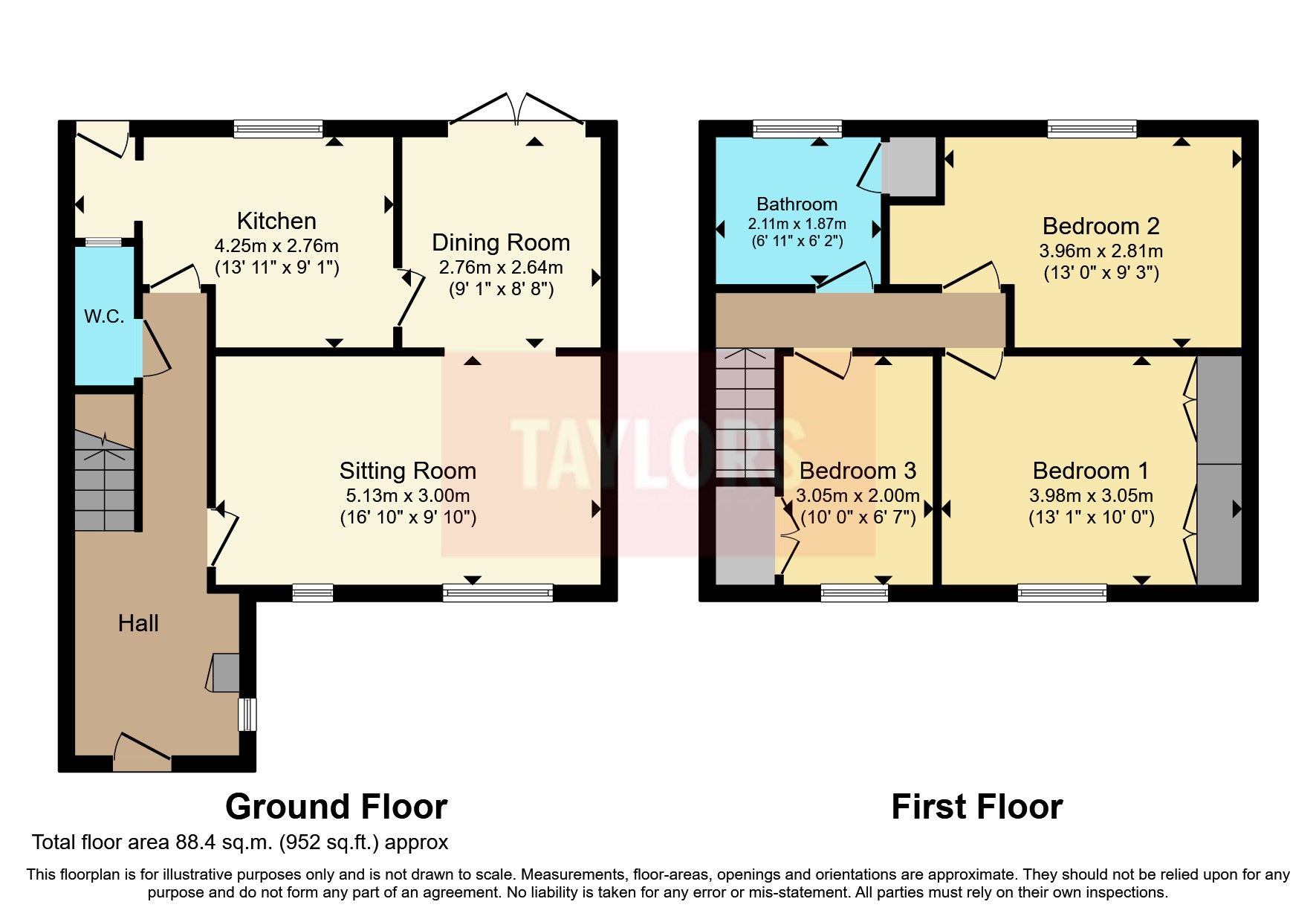 3 bed terraced house for sale in Stubsmead, Eldene, Swindon, Wiltshire