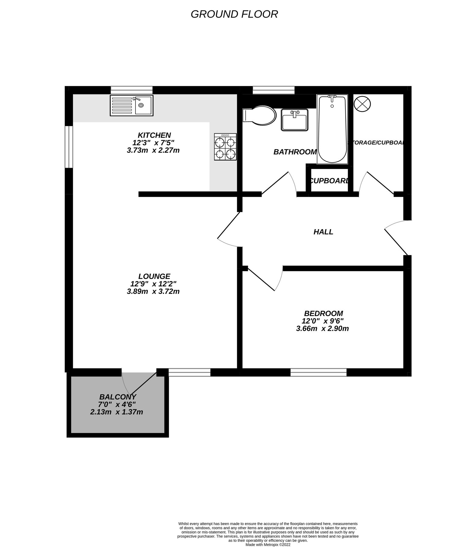 1 bed flat for sale in Braybourne Close, North Uxbridge, Middlesex UB8