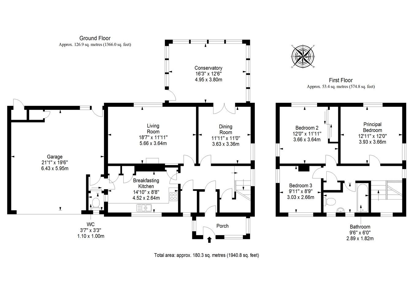 3 bed detached house for sale in Brighton Road, Cupar KY15 Zoopla