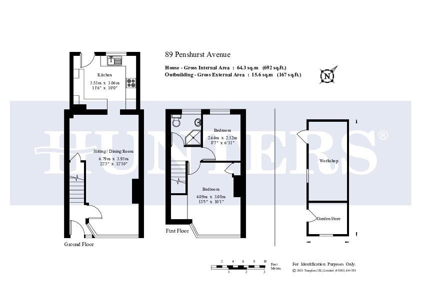 2 bed terraced house for sale in Penshurst Avenue, Blackfen, Sidcup