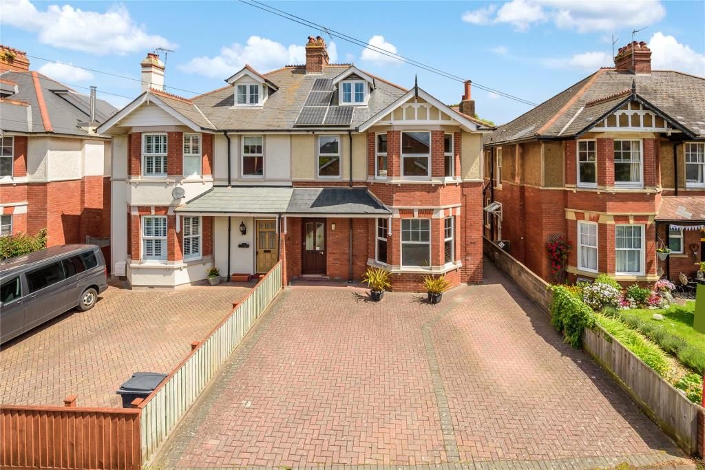 5 bed semidetached house for sale in Richmond Road, Exmouth, Devon EX8