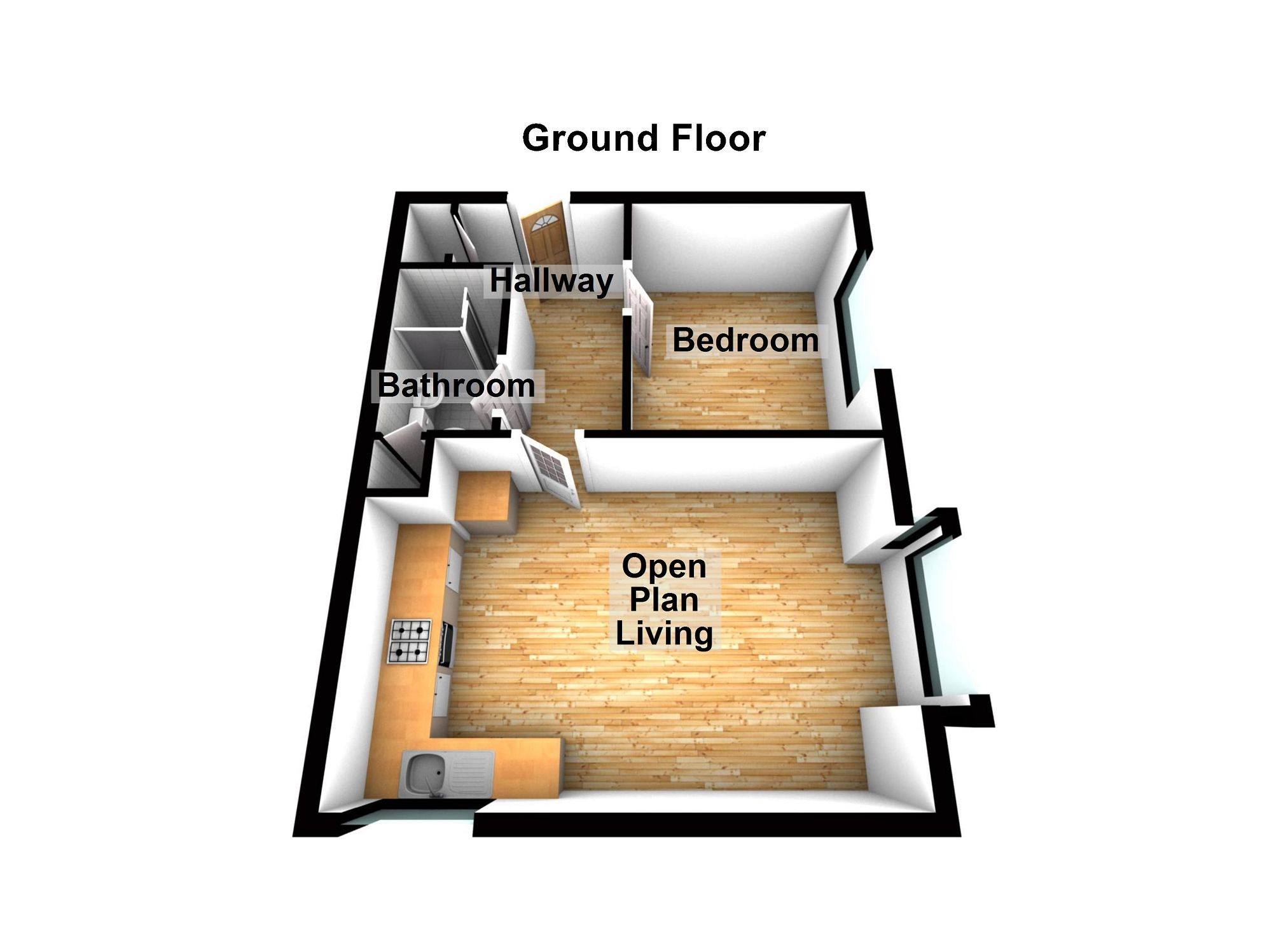 1 bed flat for sale in Harvey Crescent, Aberavon, Port Talbot, Neath