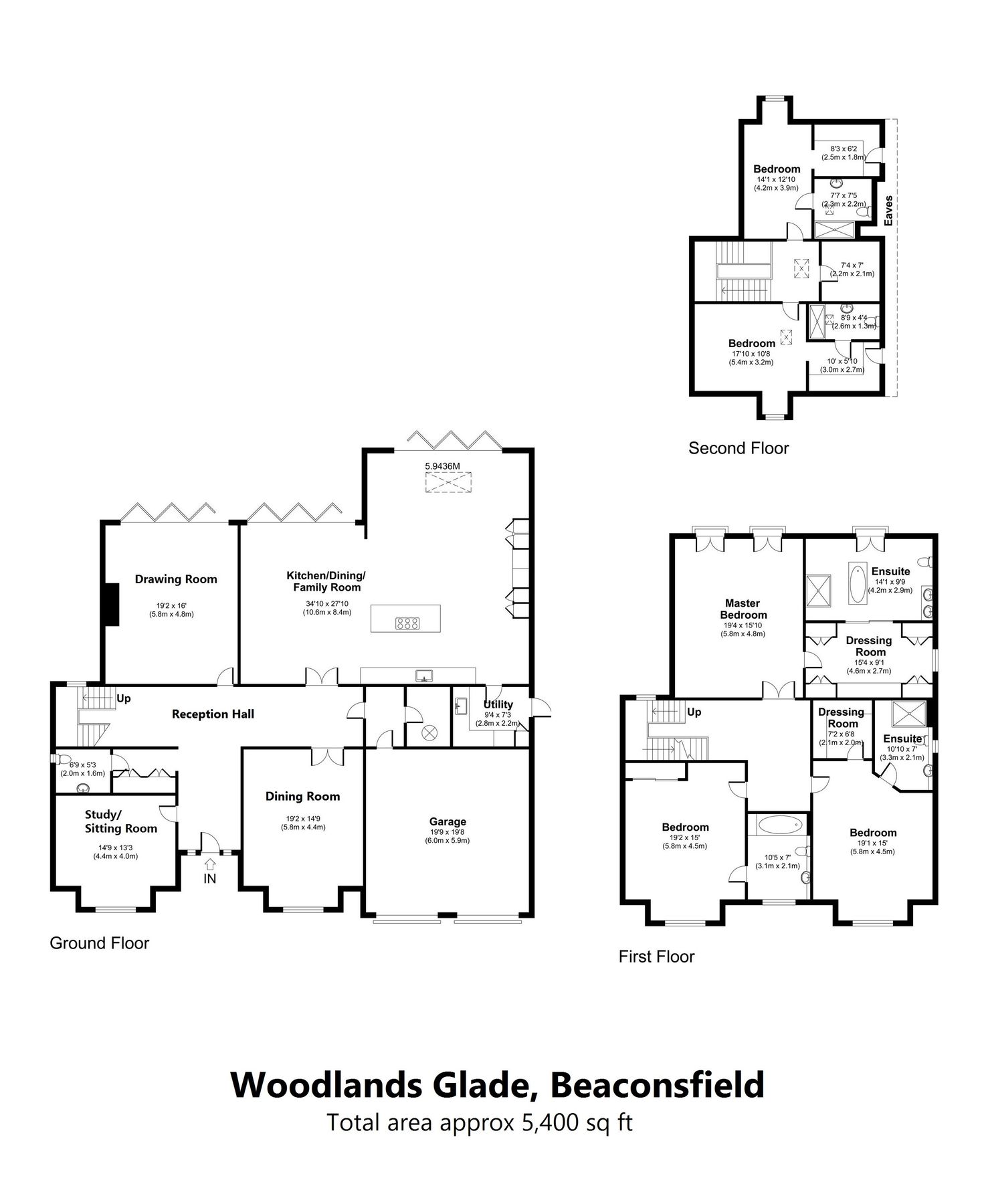 5 bed detached house for sale in Woodlands Glade, Beaconsfield HP9 Zoopla