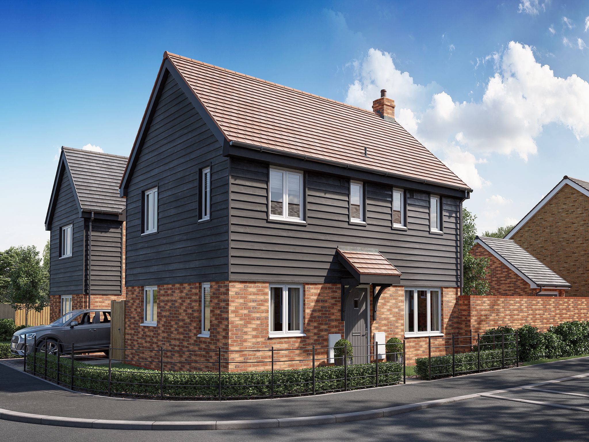 New home, 3 bed detached house for sale in "The Lockwood" at Greenwood