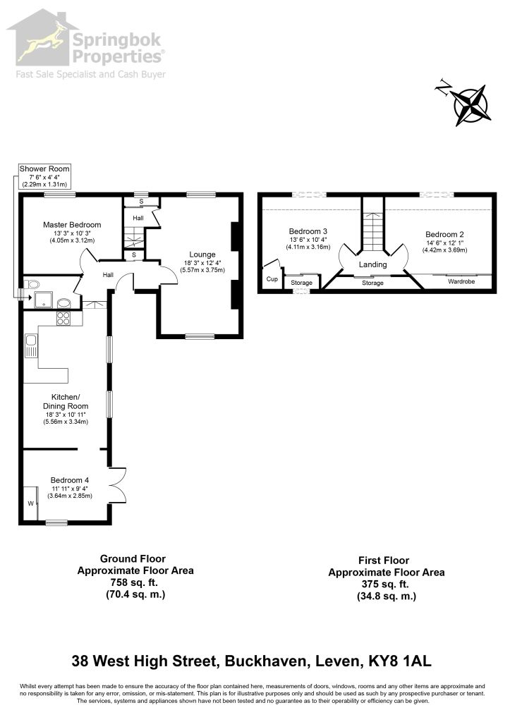 3 bed for sale in West High Street, Buckhaven, Leven, Fife