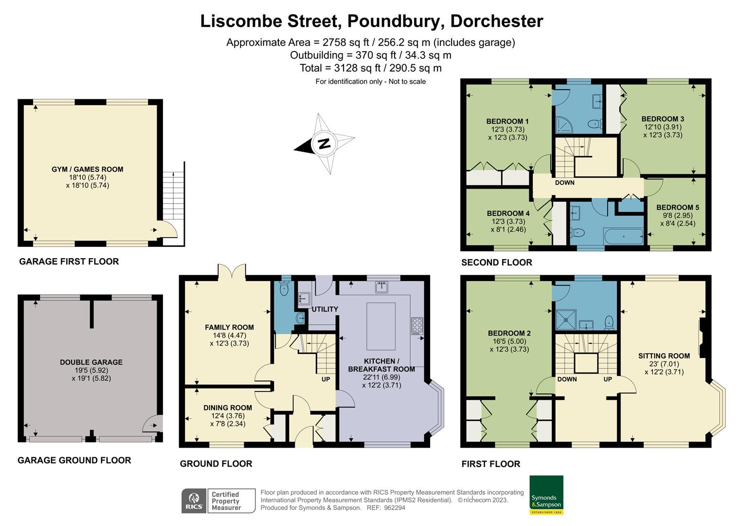 5 bed detached house for sale in Street, Poundbury, Dorchester