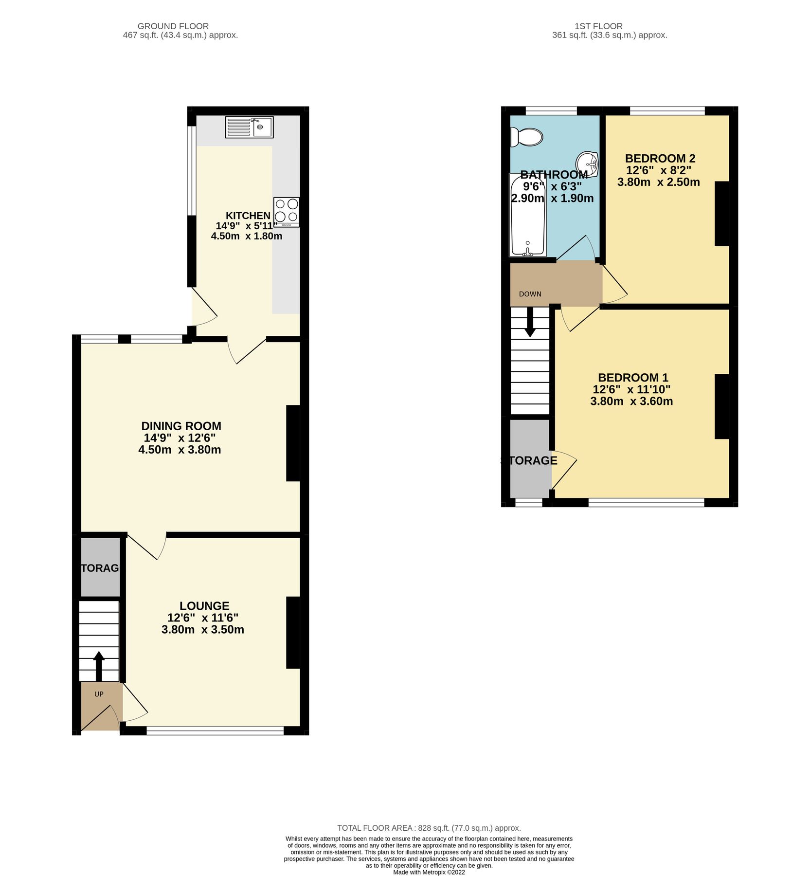 2 bed terraced house for sale in Edlington Lane, Warmsworth, Doncaster