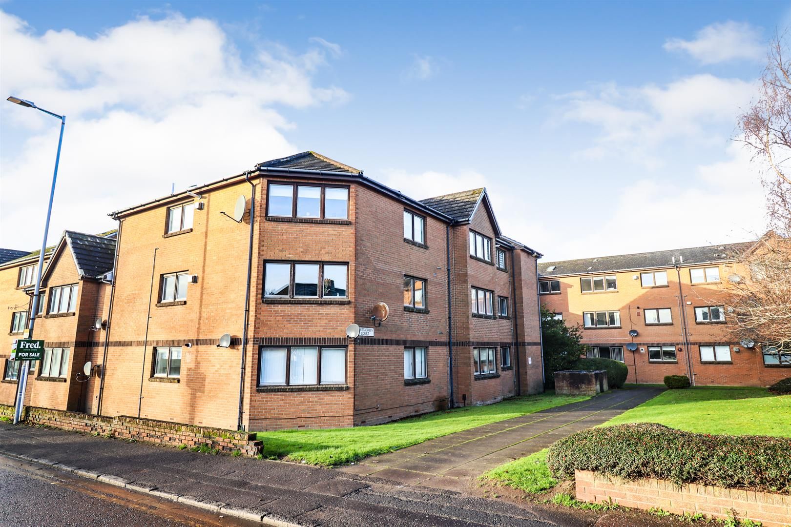2 bed flat for sale in Whittagreen Court, Newarthill, Motherwell ML1