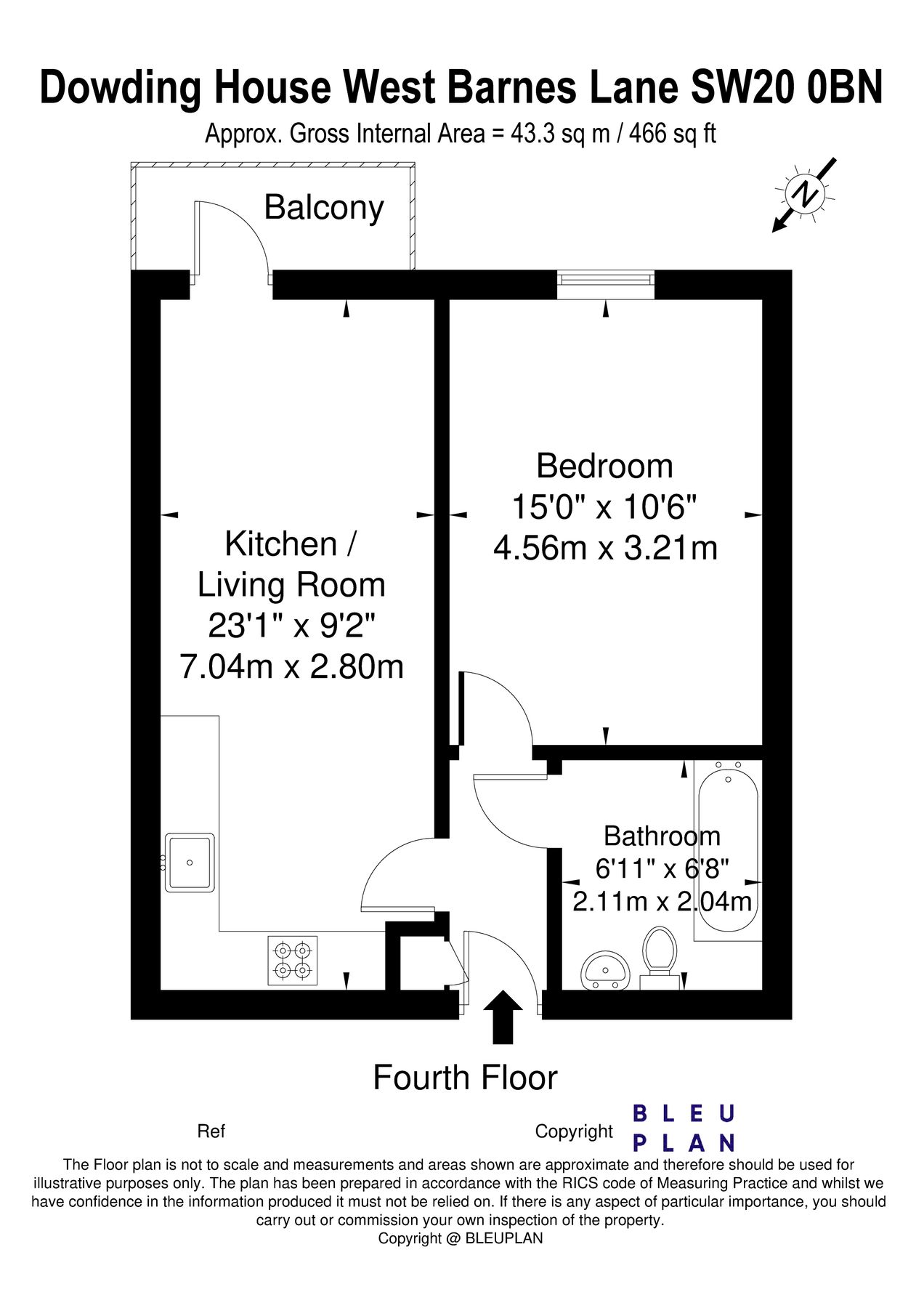 1 bed flat for sale in West Barnes Lane, London SW20 Zoopla