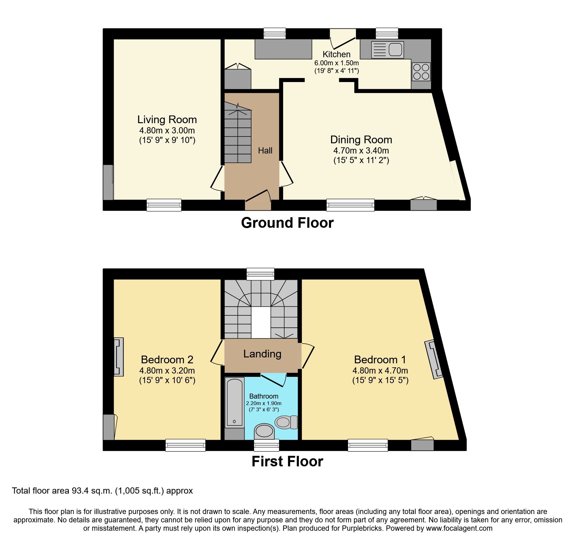 3 bed semidetached house for sale in Manse Road, Markinch, Glenrothes