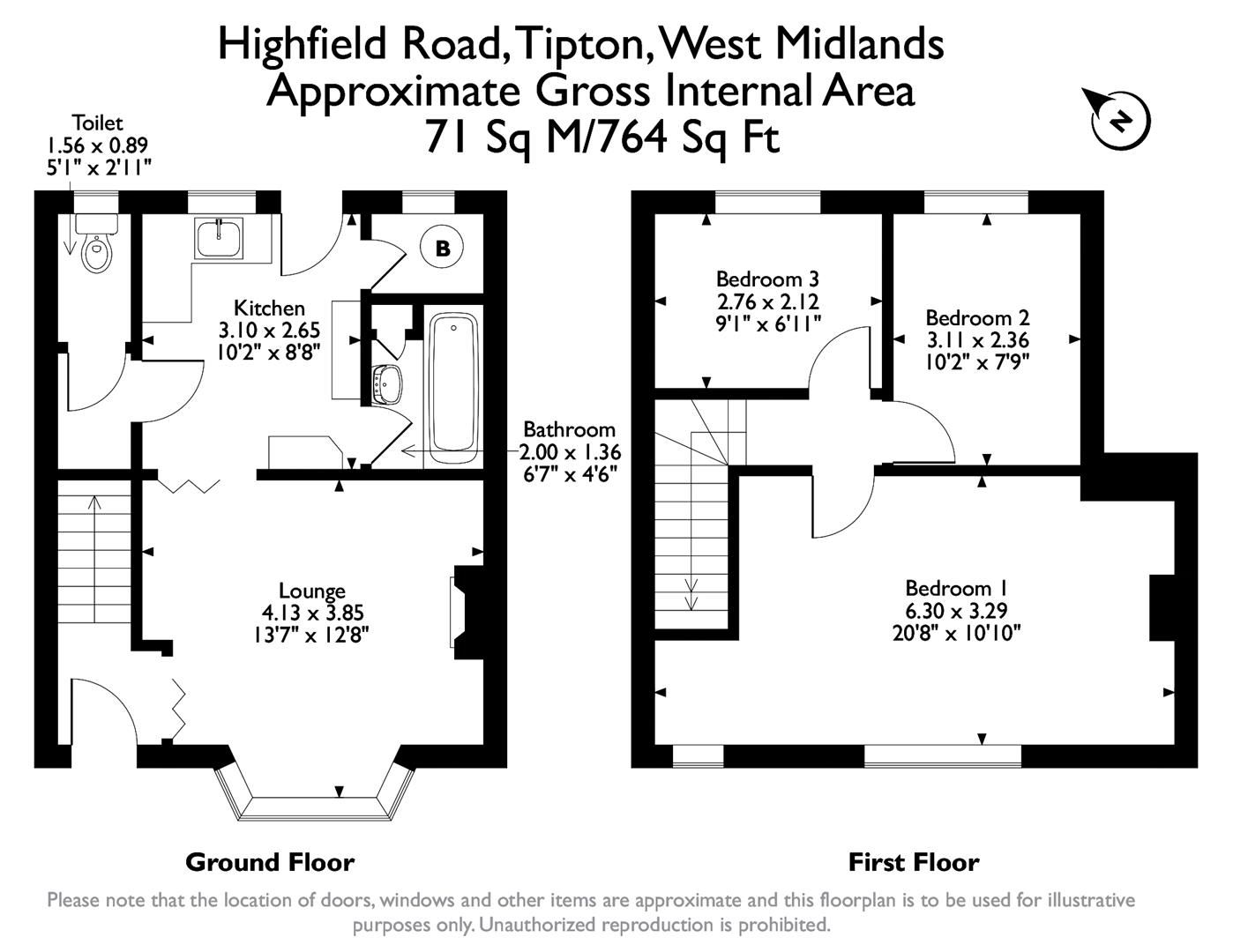 3 bed terraced house for sale in Highfield Road, Tipton DY4 Zoopla