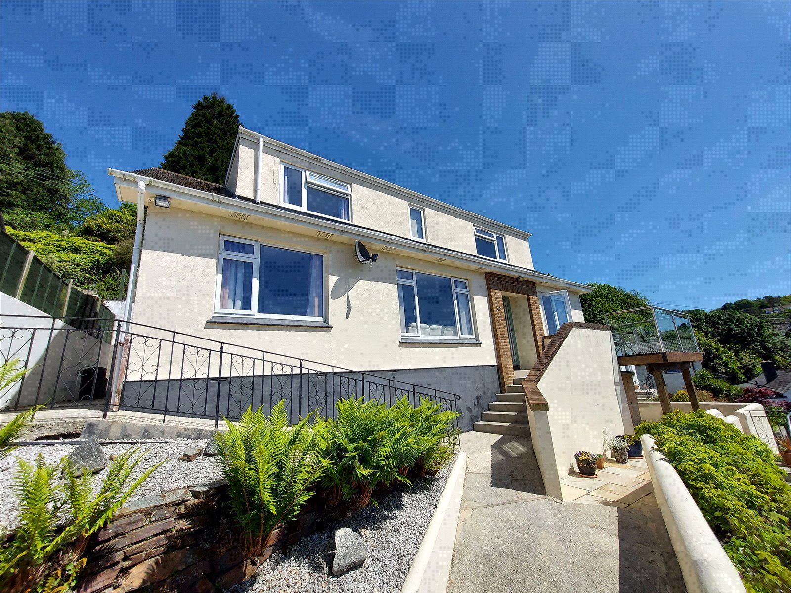 5 bed detached house for sale in Trenance Road, St Austell, Cornwall