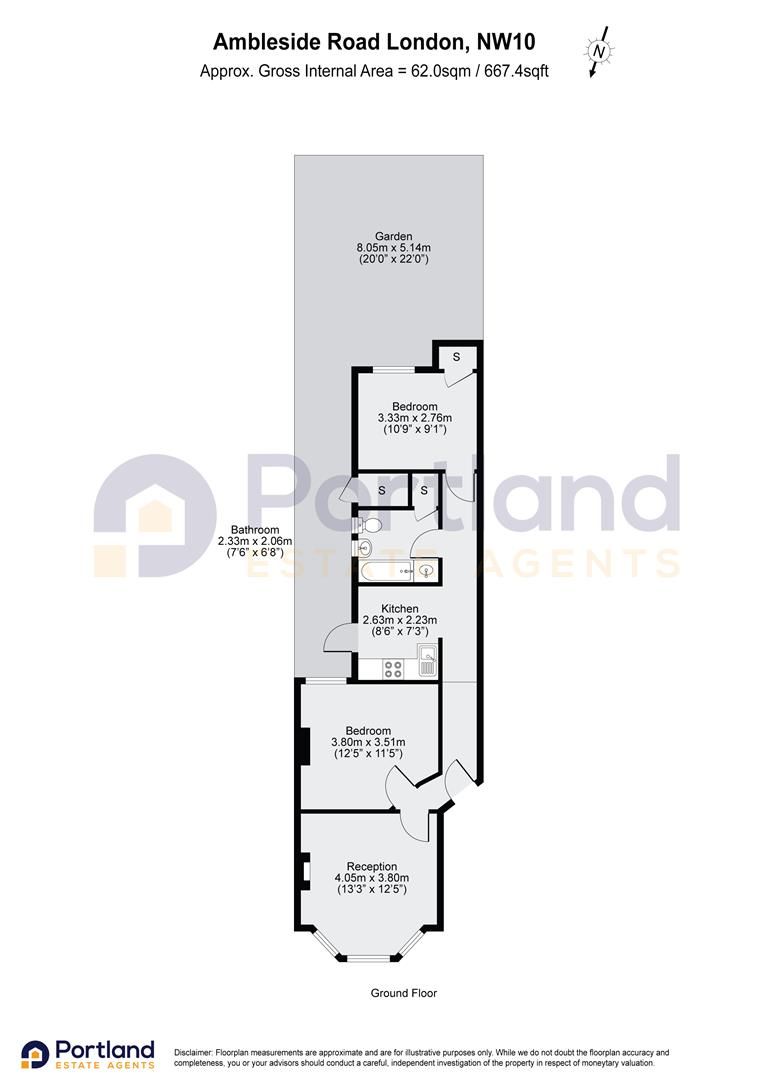 2 bed flat for sale in Ambleside Road, London NW10 Zoopla