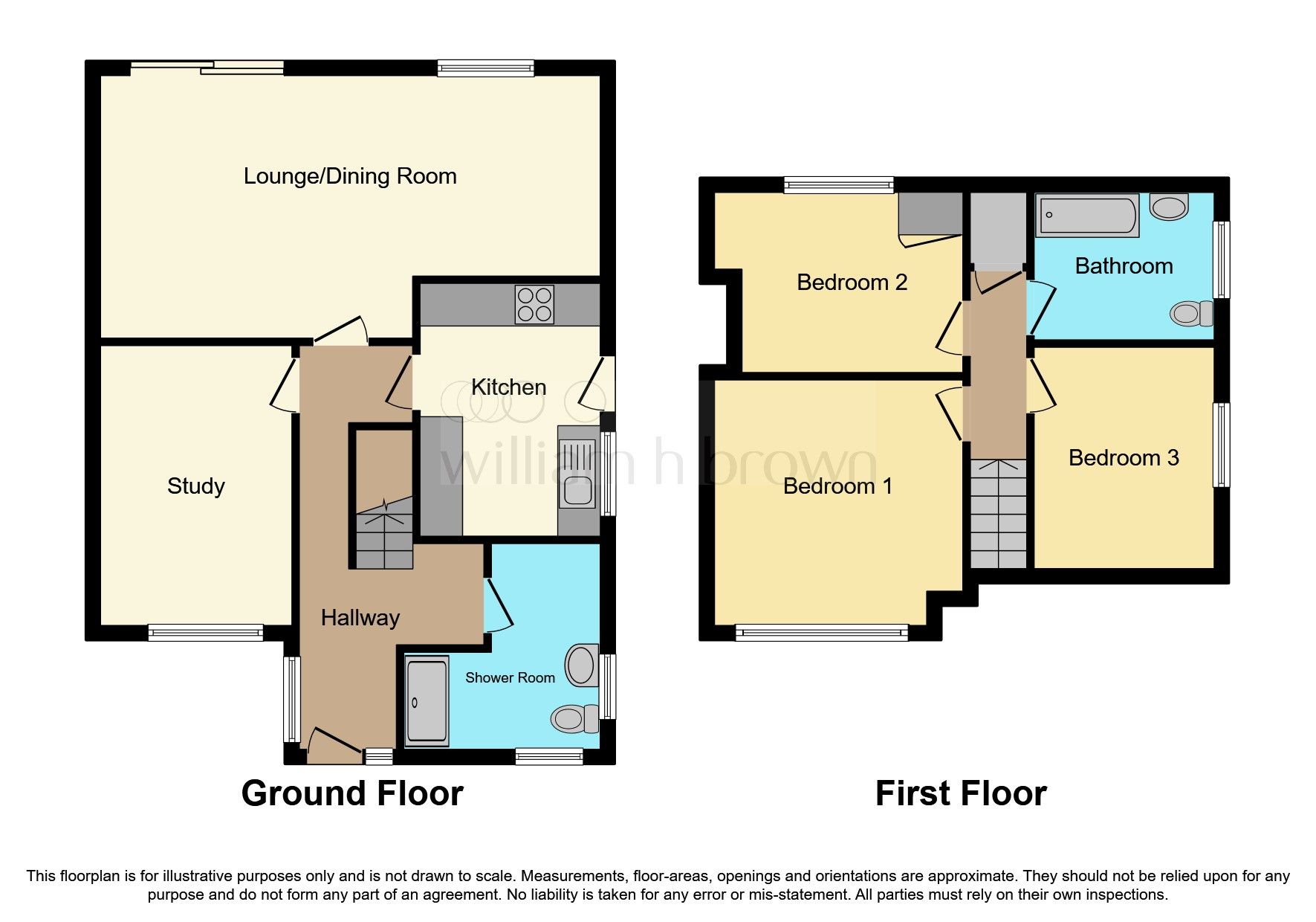 3 bed semidetached bungalow for sale in Ledaig Way, Northampton NN3