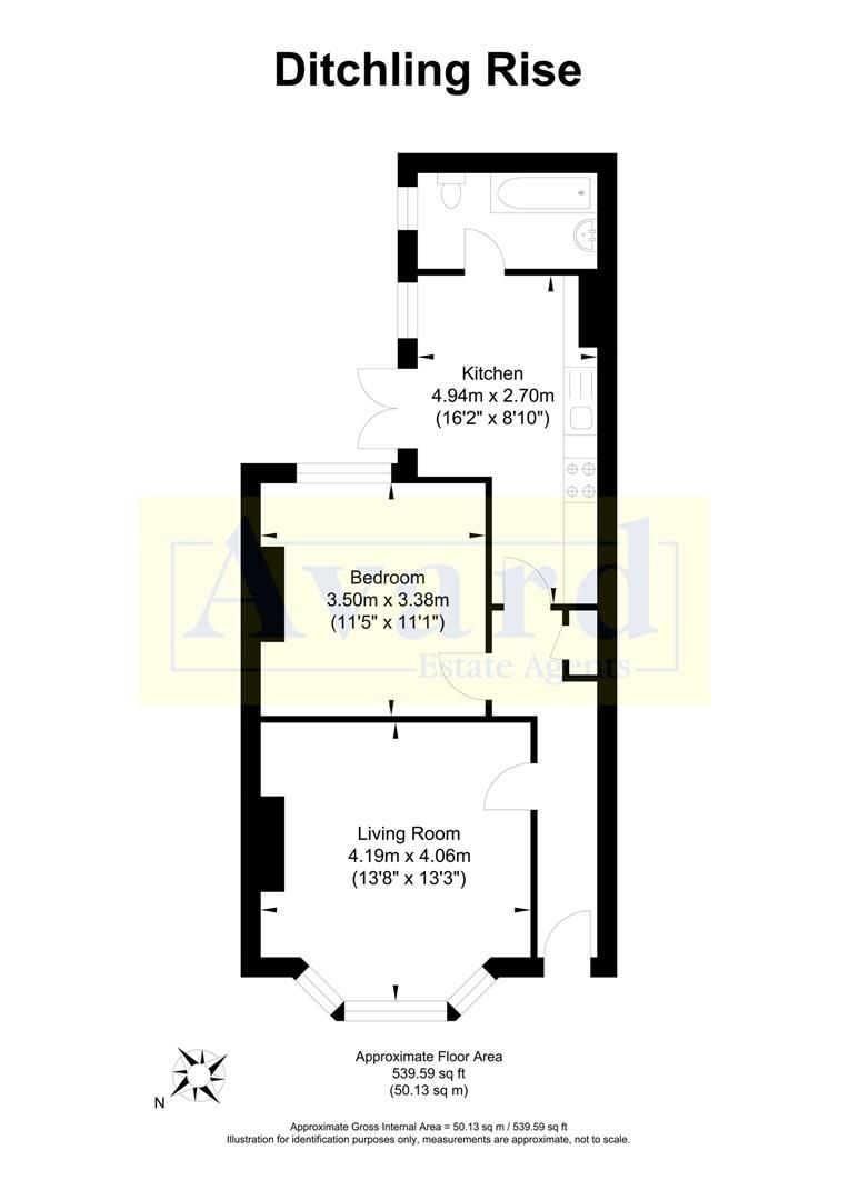 1 bed flat for sale in Ditchling Rise, Brighton BN1 Zoopla