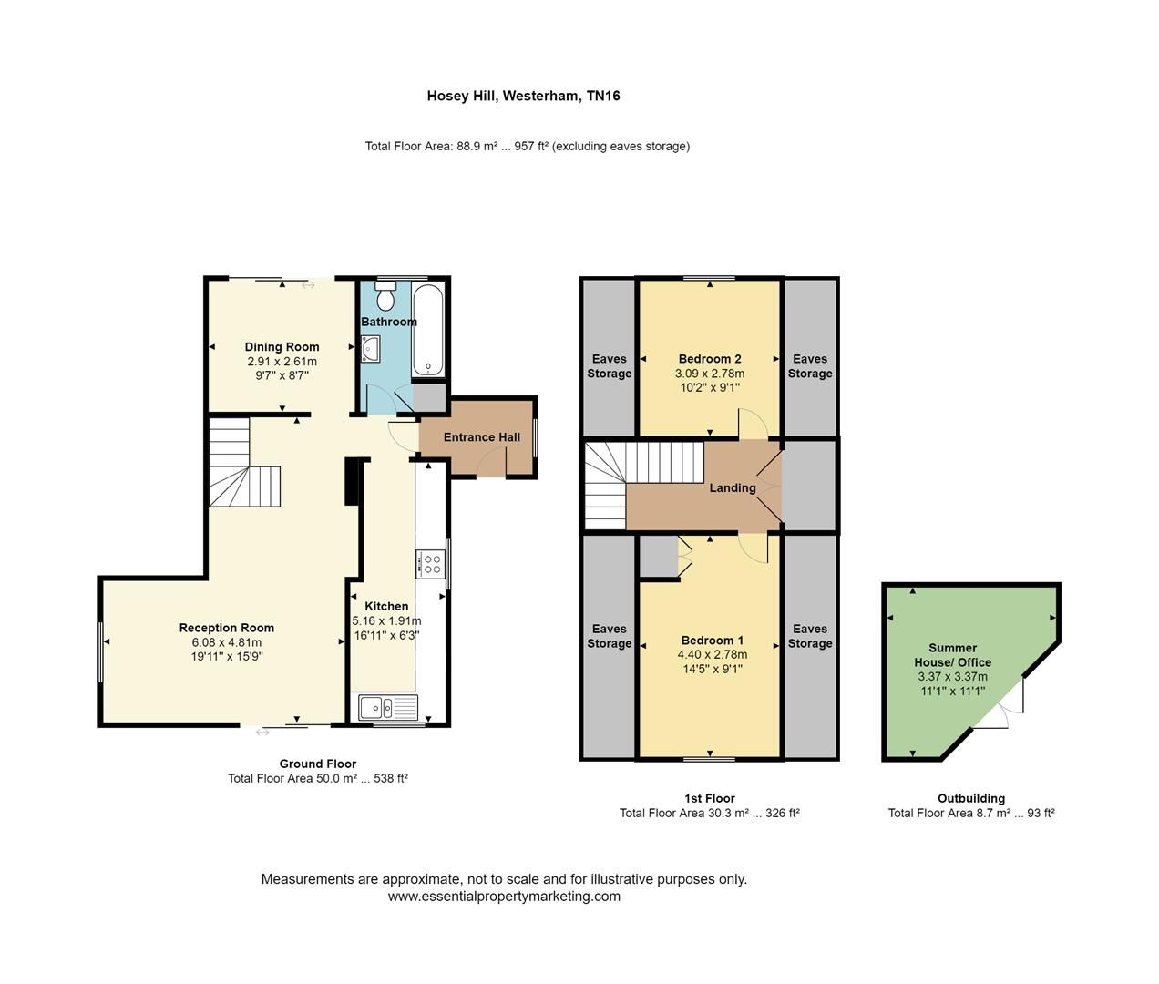 2 bed detached house for sale in Hosey Hill, Westerham TN16 Zoopla