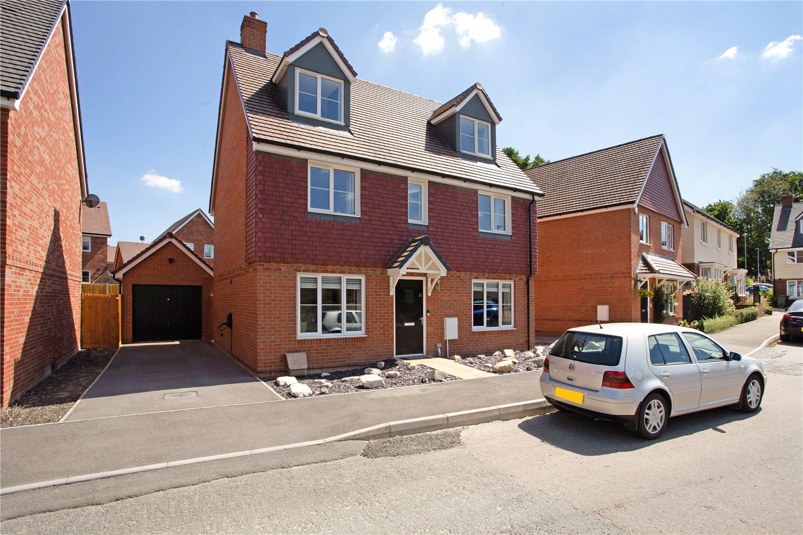 5 bed detached house for sale in Lowsley Farm Drive, Liphook, Hampshire