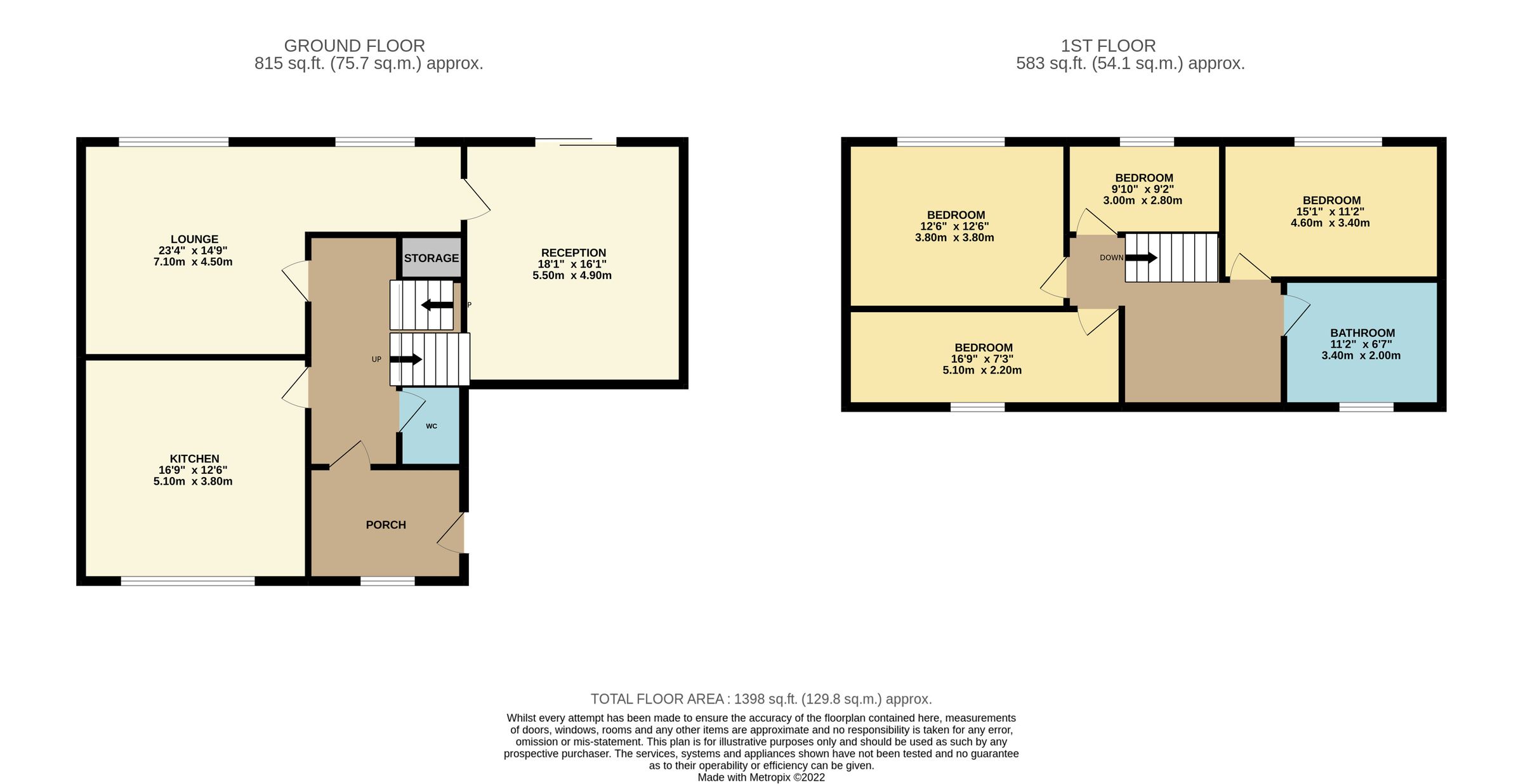 4 bed detached house for sale in Rock Fold, Cox Green Road, Egerton