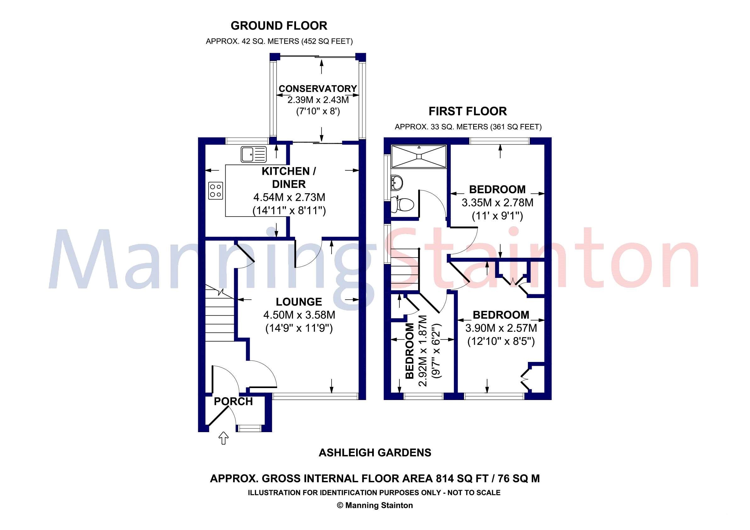 3 bed semidetached house for sale in Ashleigh Gardens, Woodlesford