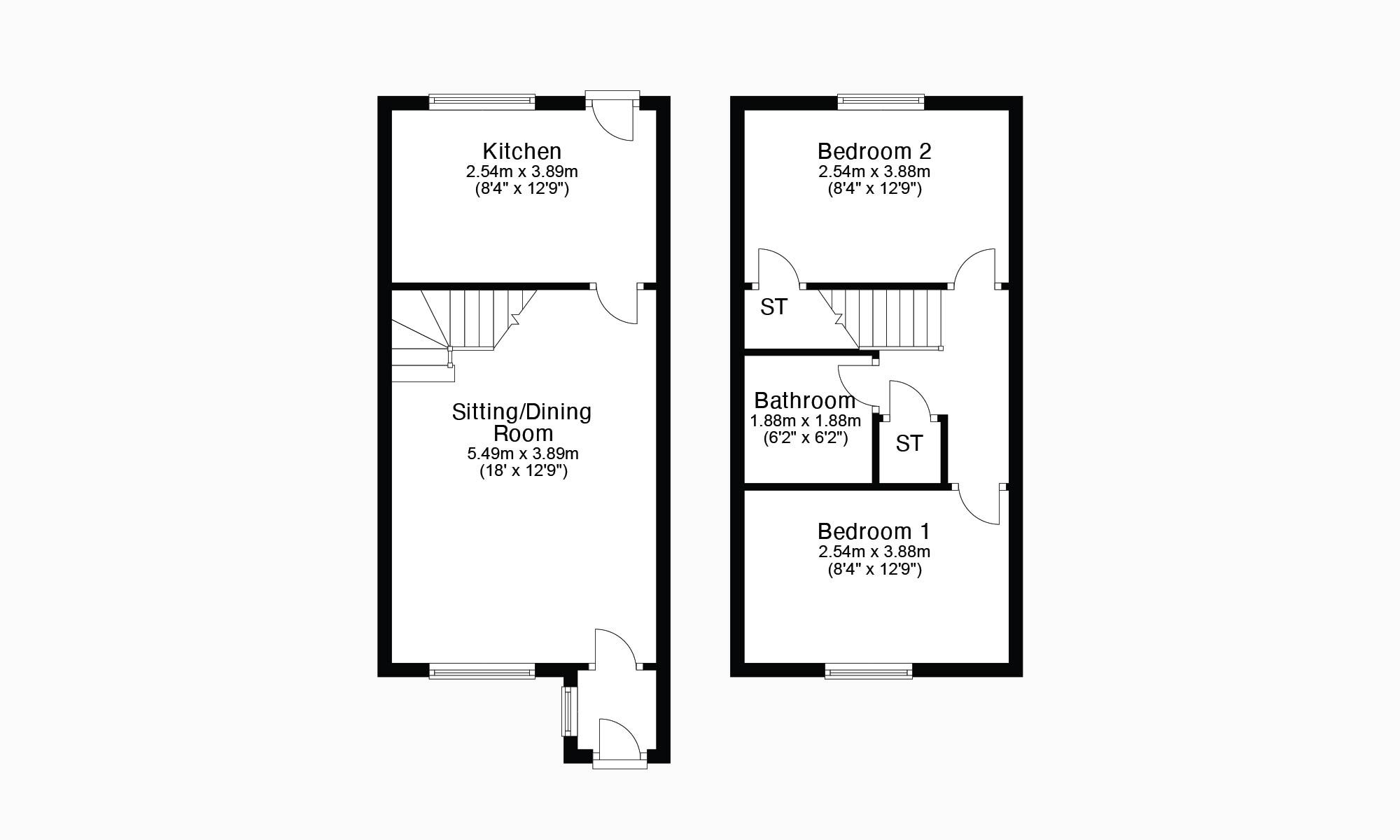 2 bed semidetached house for sale in Morrison Avenue, Bonnybridge