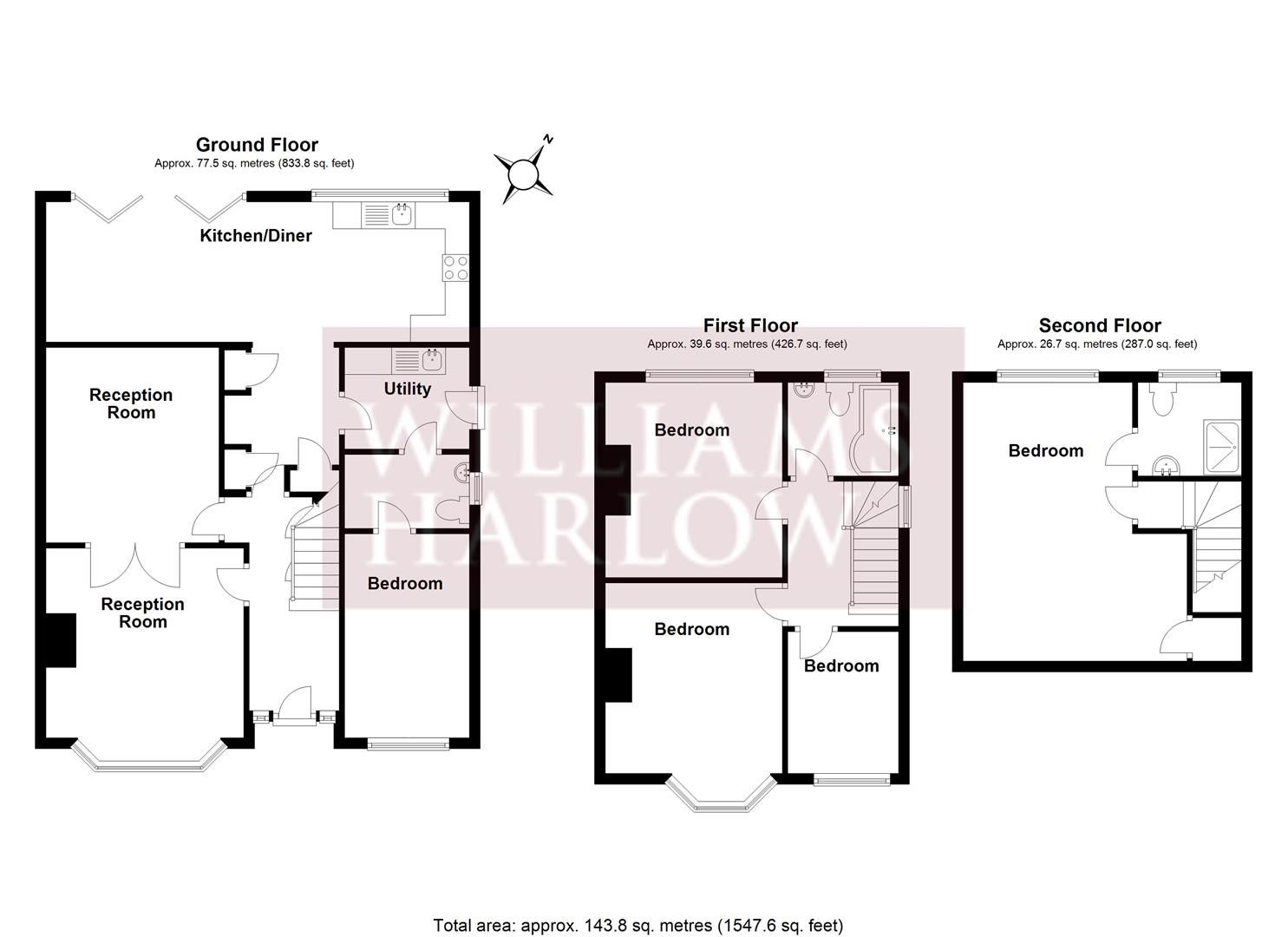 4 bed semidetached house for sale in Chipstead Lane, Lower Kingswood