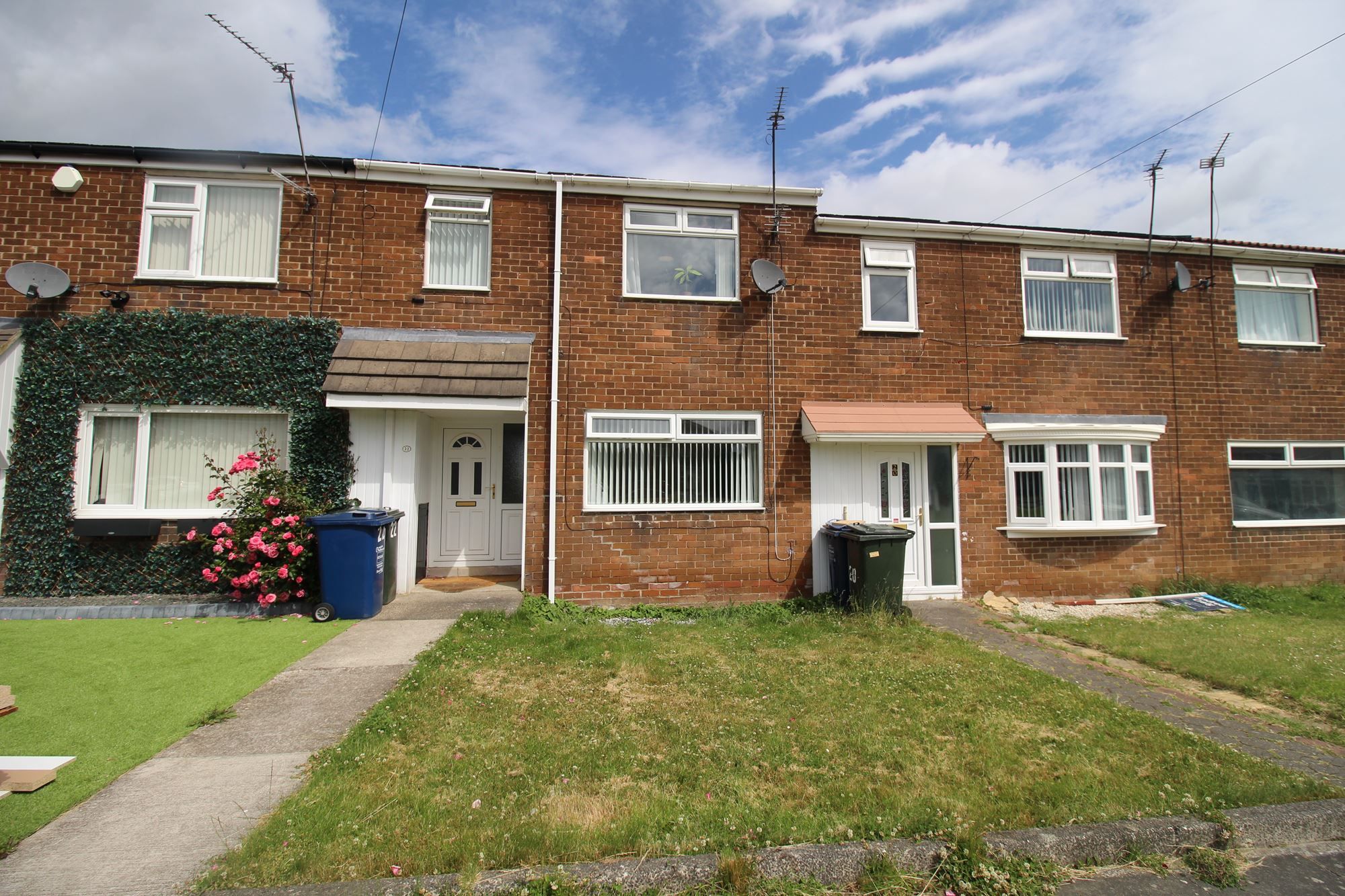 3 bed terraced house for sale in Yetholm Place, Westerhope, Newcastle