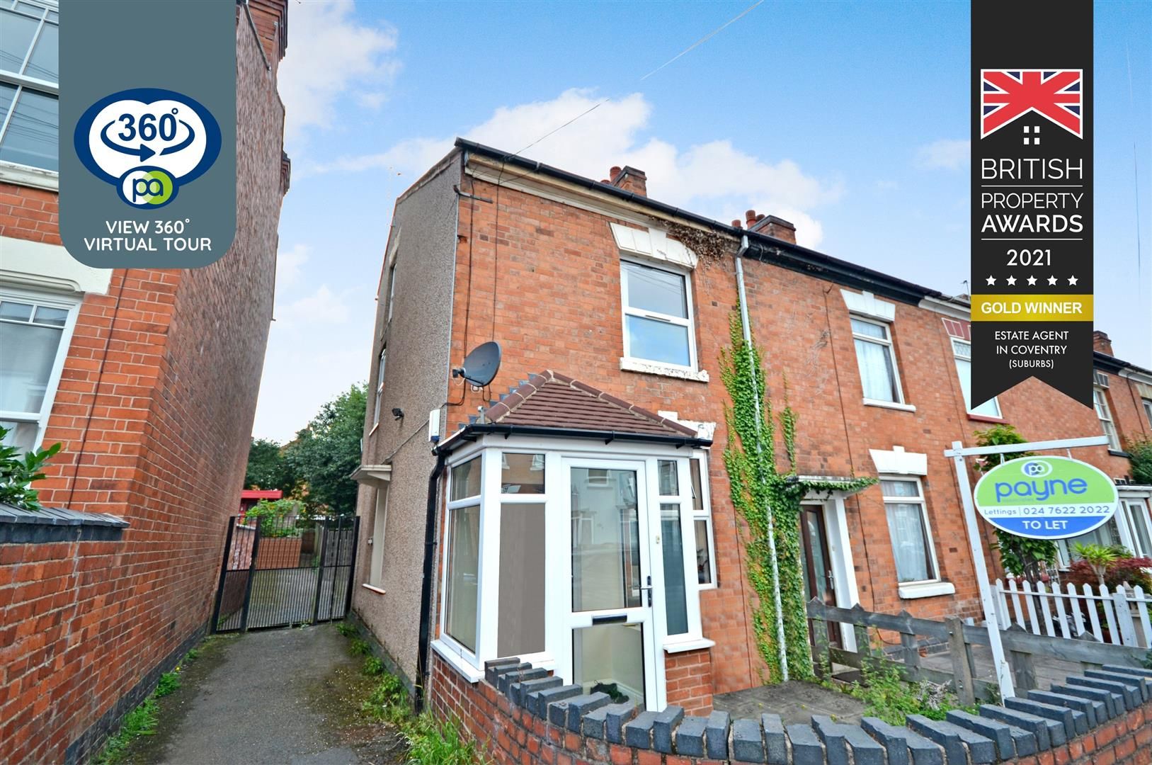 2 bed end terrace house for sale in Mount Street, Chapelfields