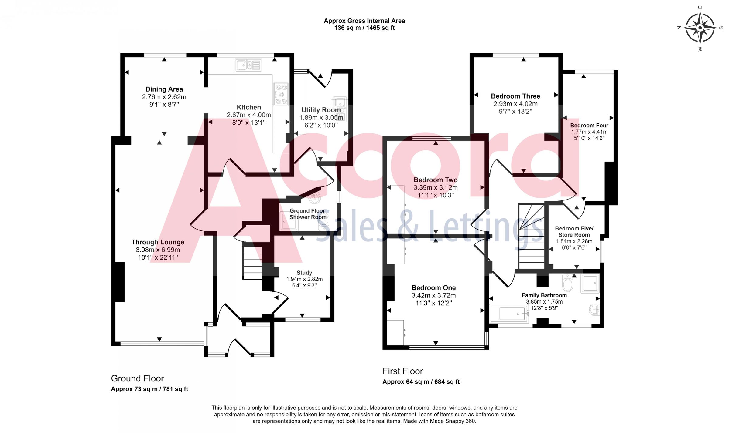 5 bed end terrace house for sale in Havering Road, Rise Park, Romford