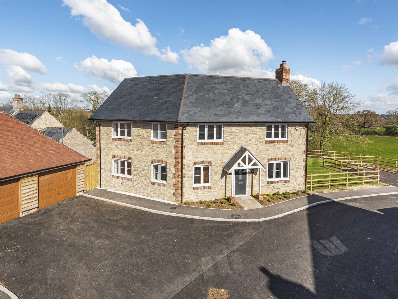 New home, 4 bed detached house for sale in East Farm Lane, Owermoigne