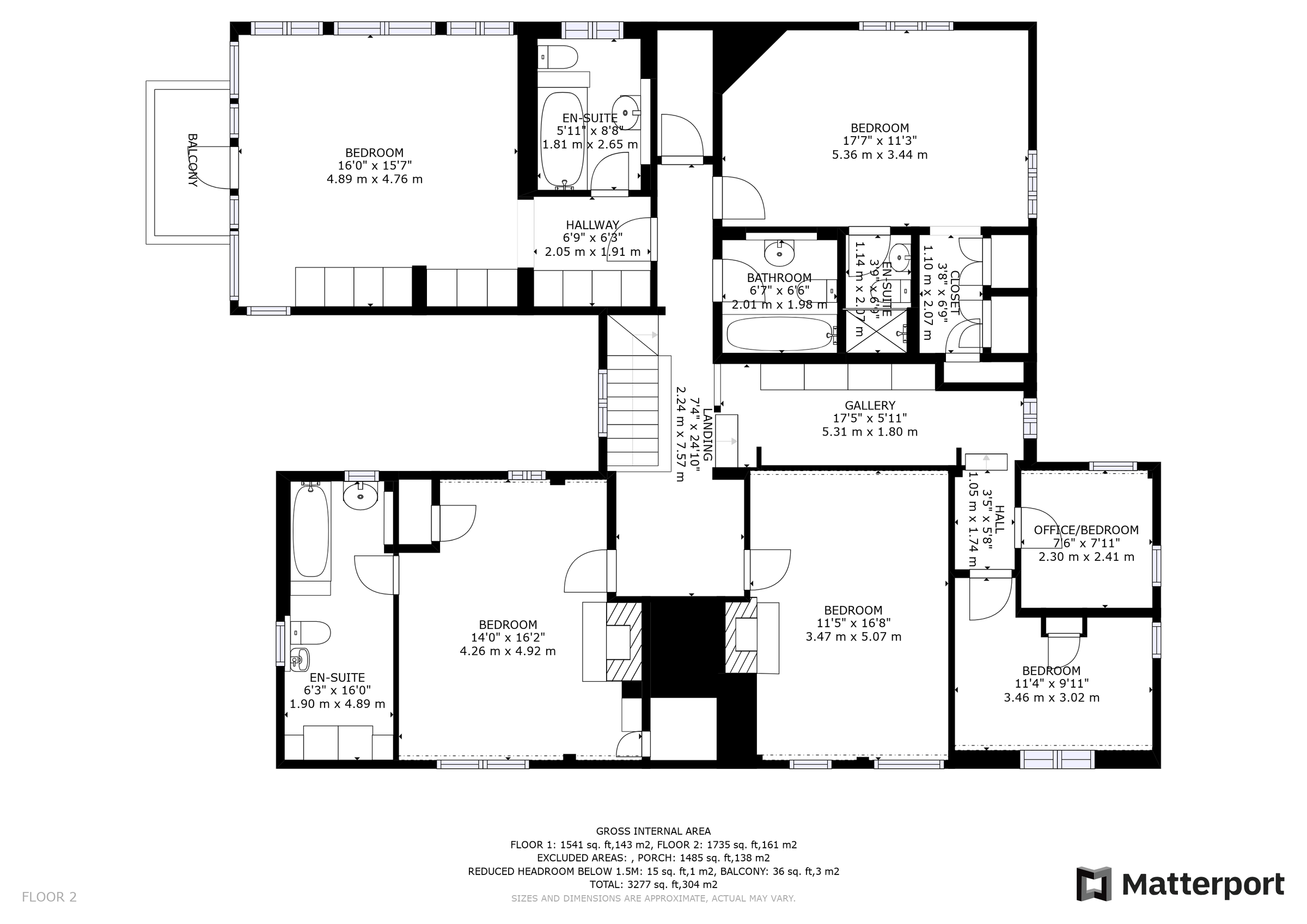 6 bed detached house for sale in Rusper Road, Ifield, Crawley, West