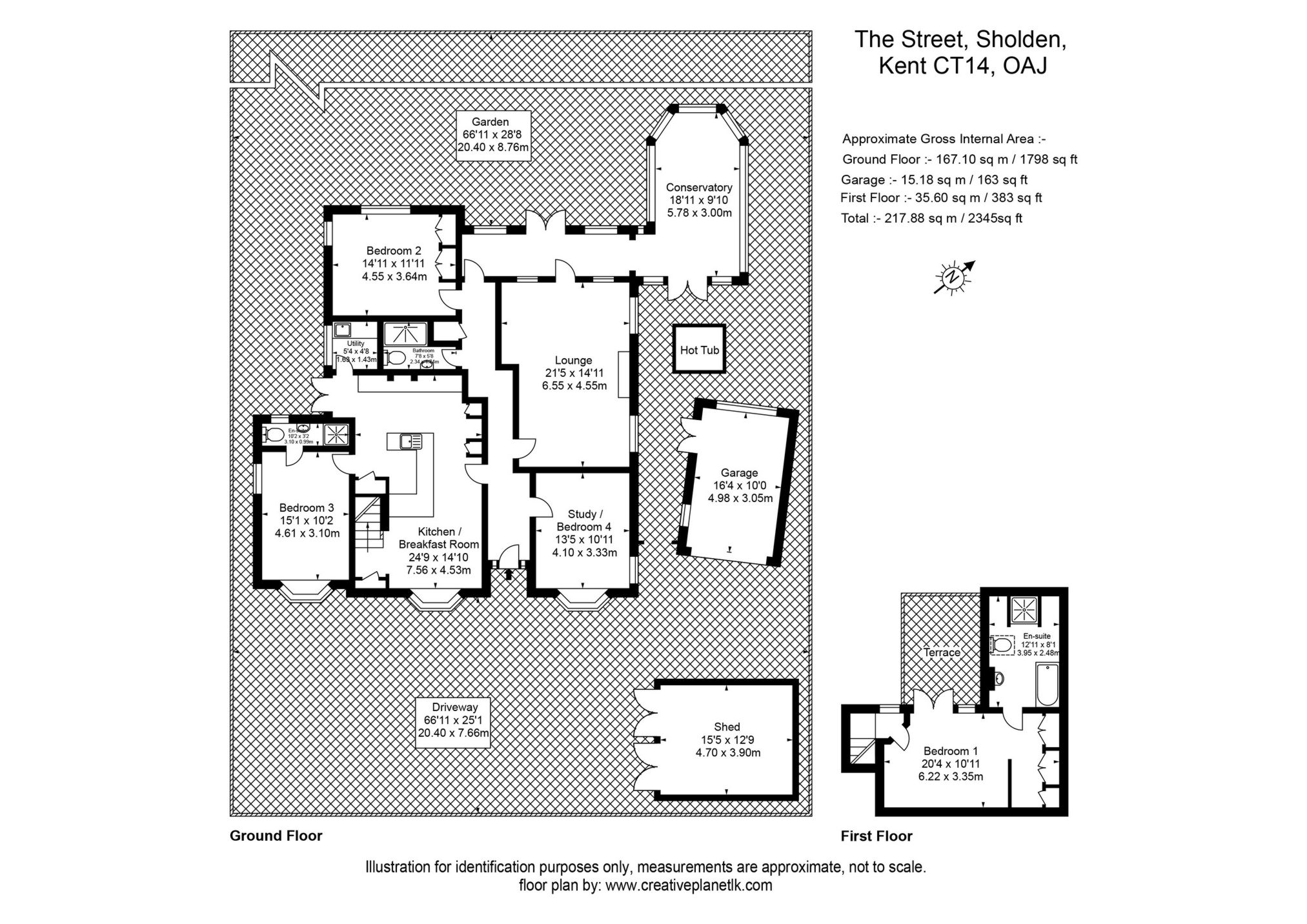 4 bed detached house for sale in The Street, Sholden CT14 Zoopla